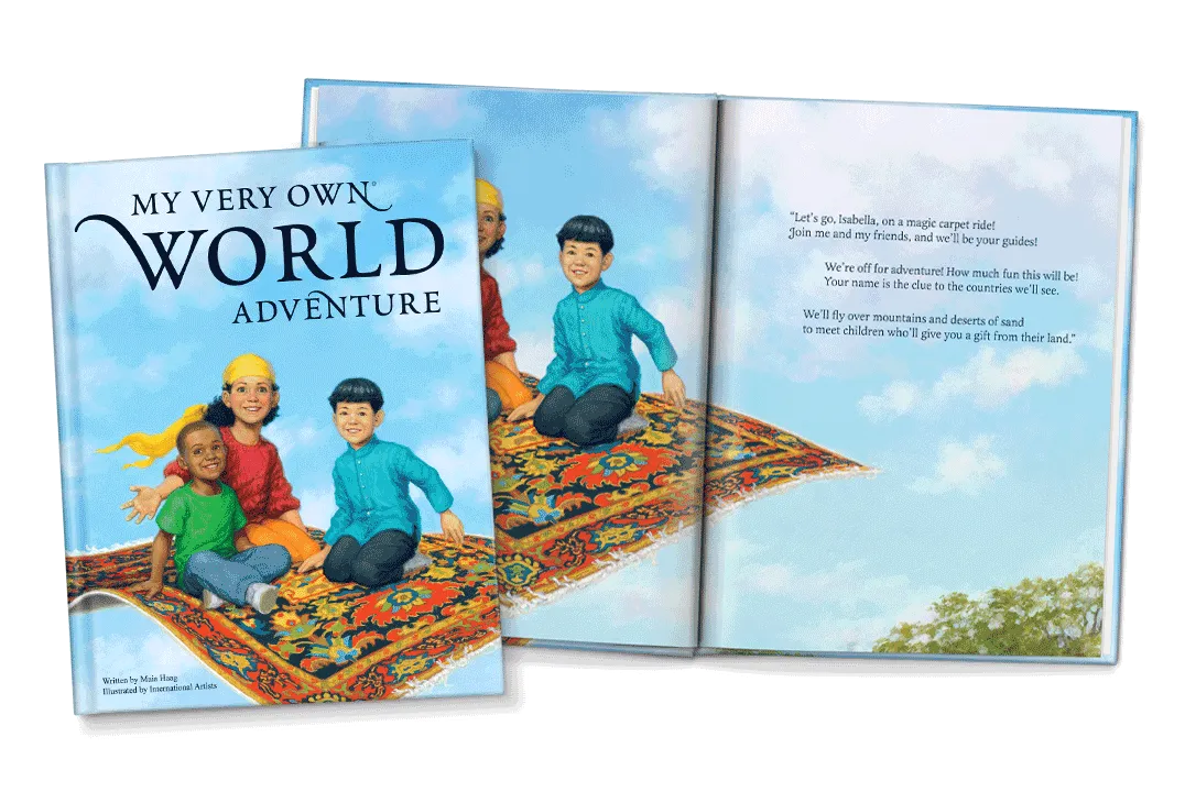 My Very Own World Adventure Personalized Book