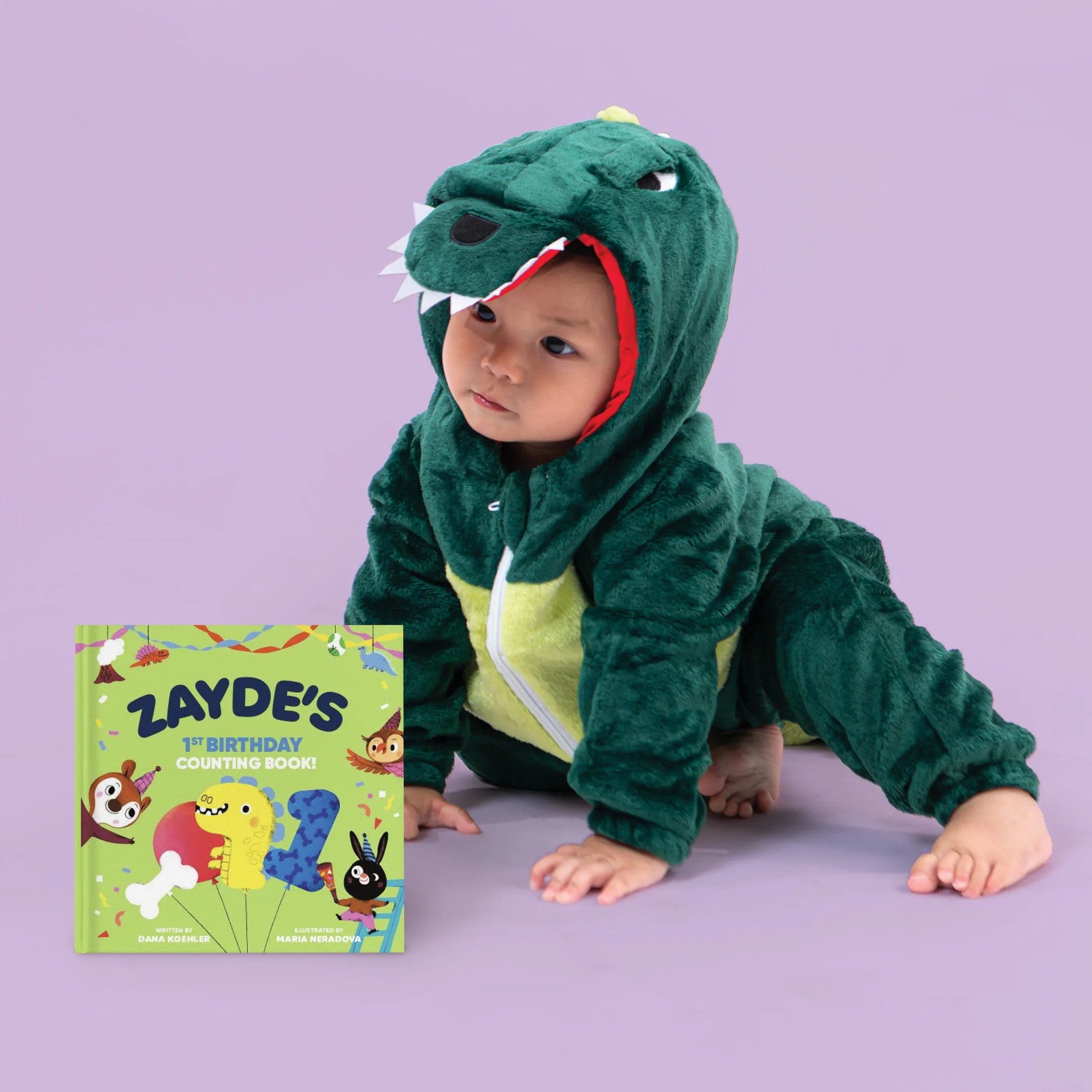 Baby's First Birthday Counting Personalized Board Book
