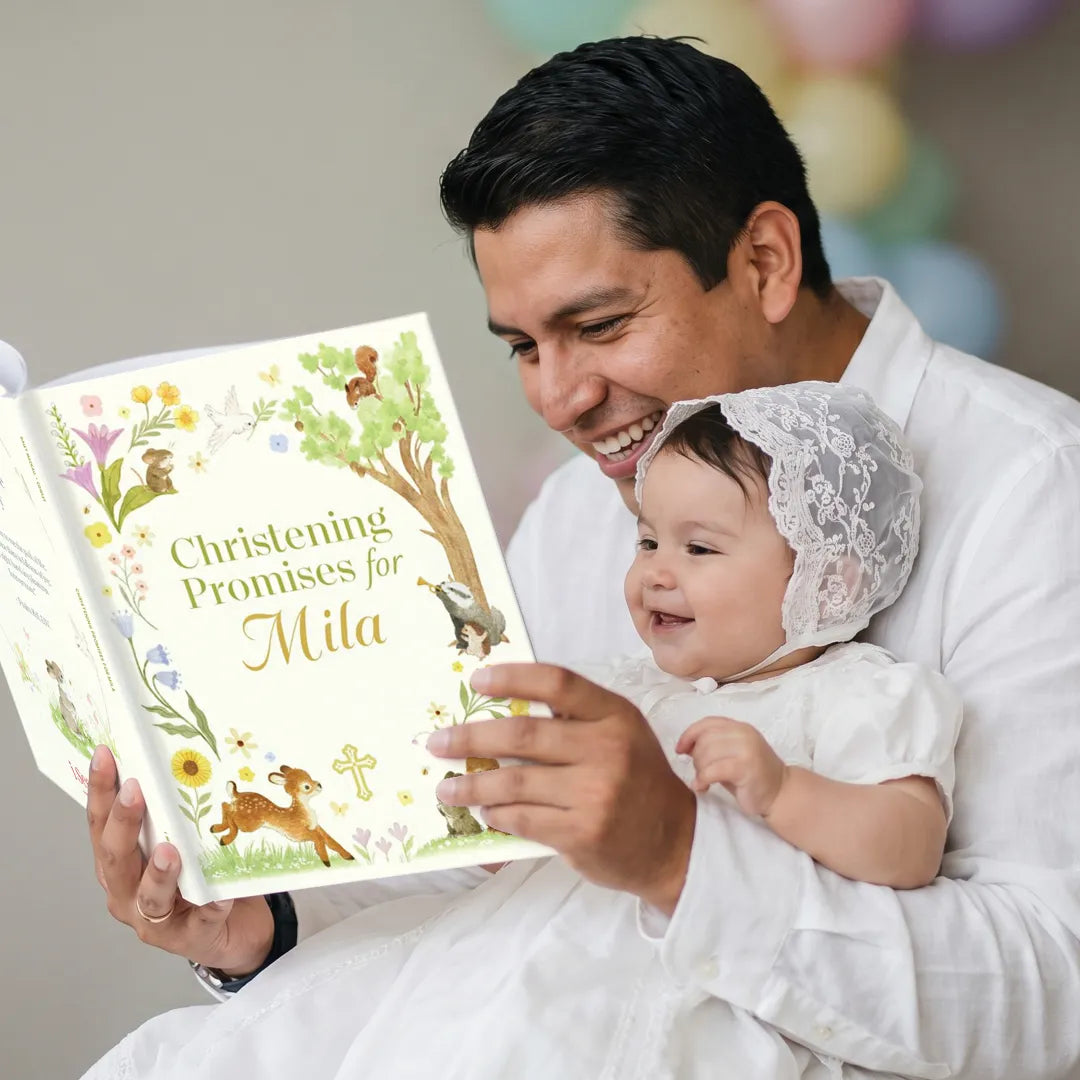 Christening Promises for Baby Personalized Book