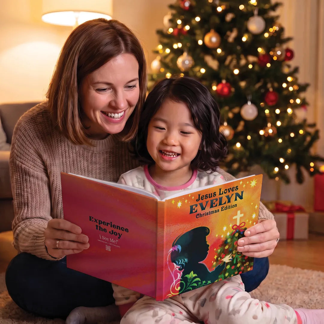 Jesus Loves Me Personalized Book, Christmas Edition