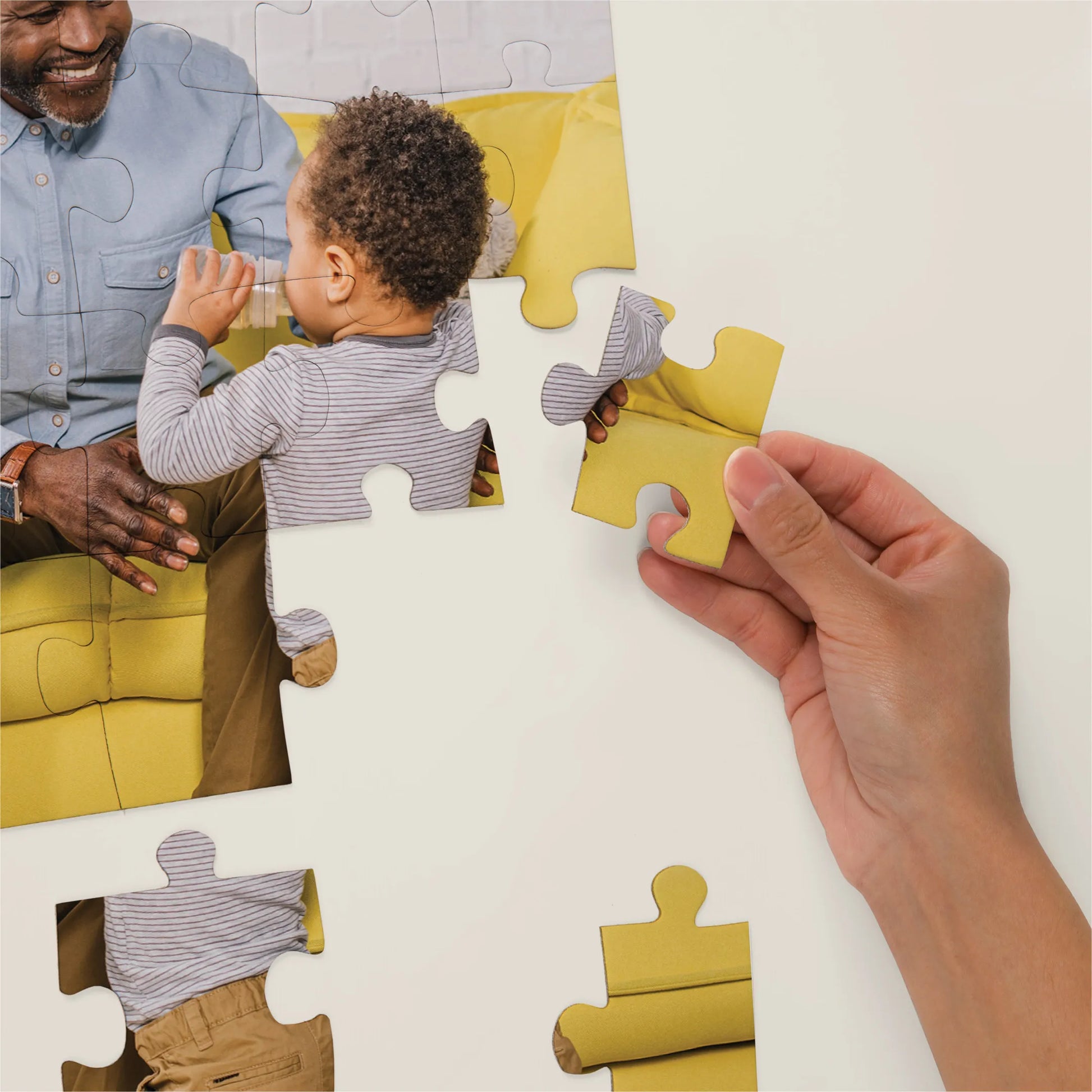 Premium Personalized Photo Puzzle, Portrait / Vertical - 24 Pieces