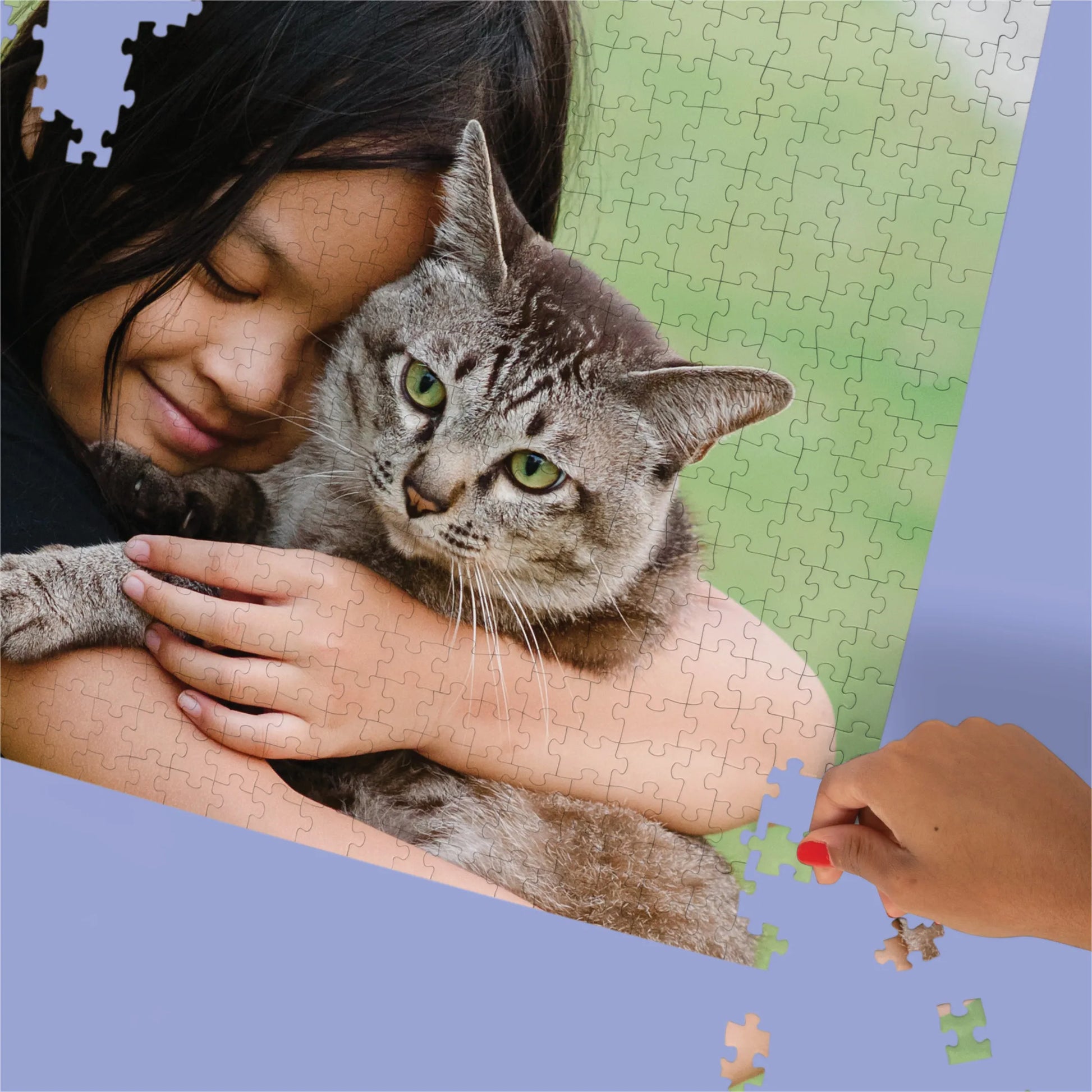 Premium Personalized Pet Photo Puzzle, Landscape / Horizontal - 500 Pieces