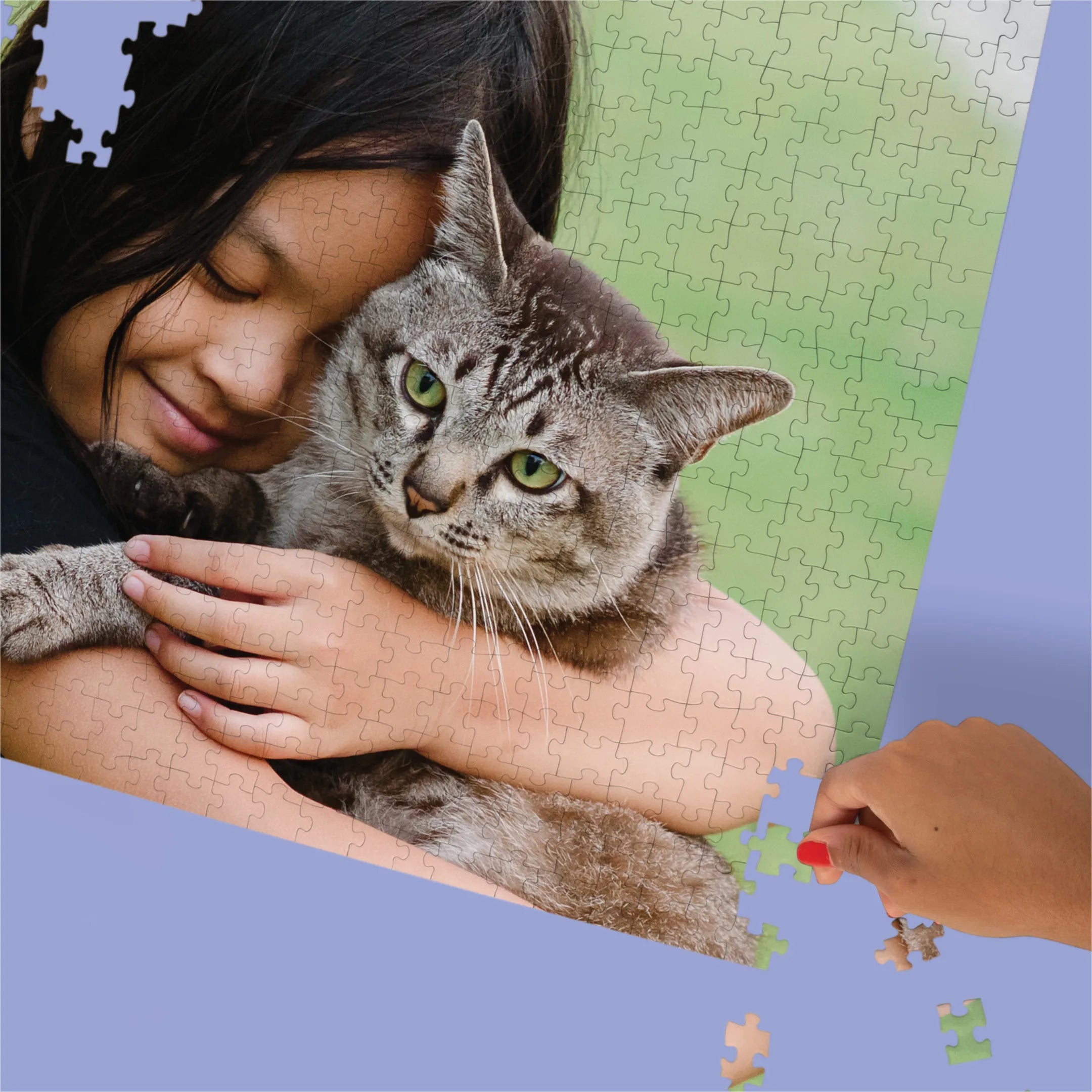 Premium Personalized Pet Photo Puzzle, Landscape / Horizontal - 500 Pieces