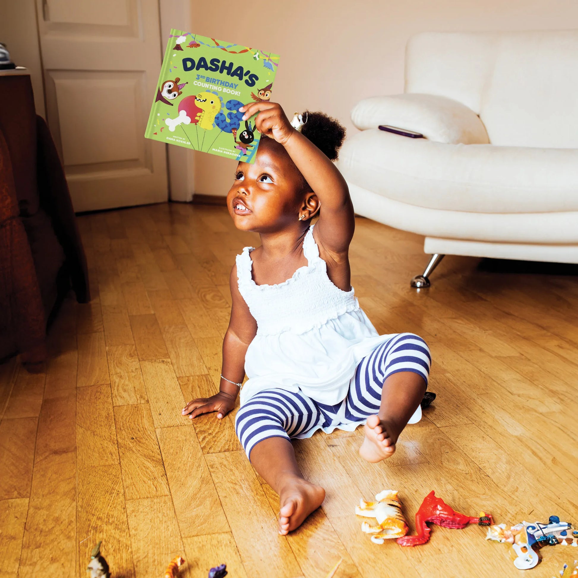 My 3rd Birthday Counting Personalized Board Book