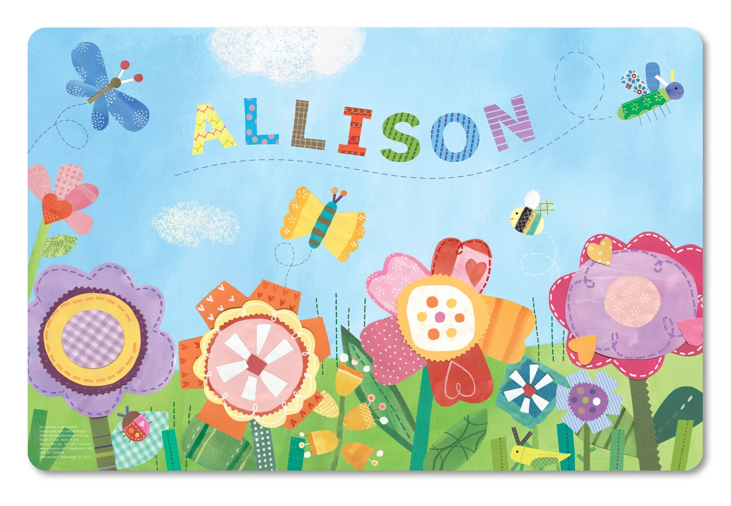 Dreamy Day Personalized Placemat