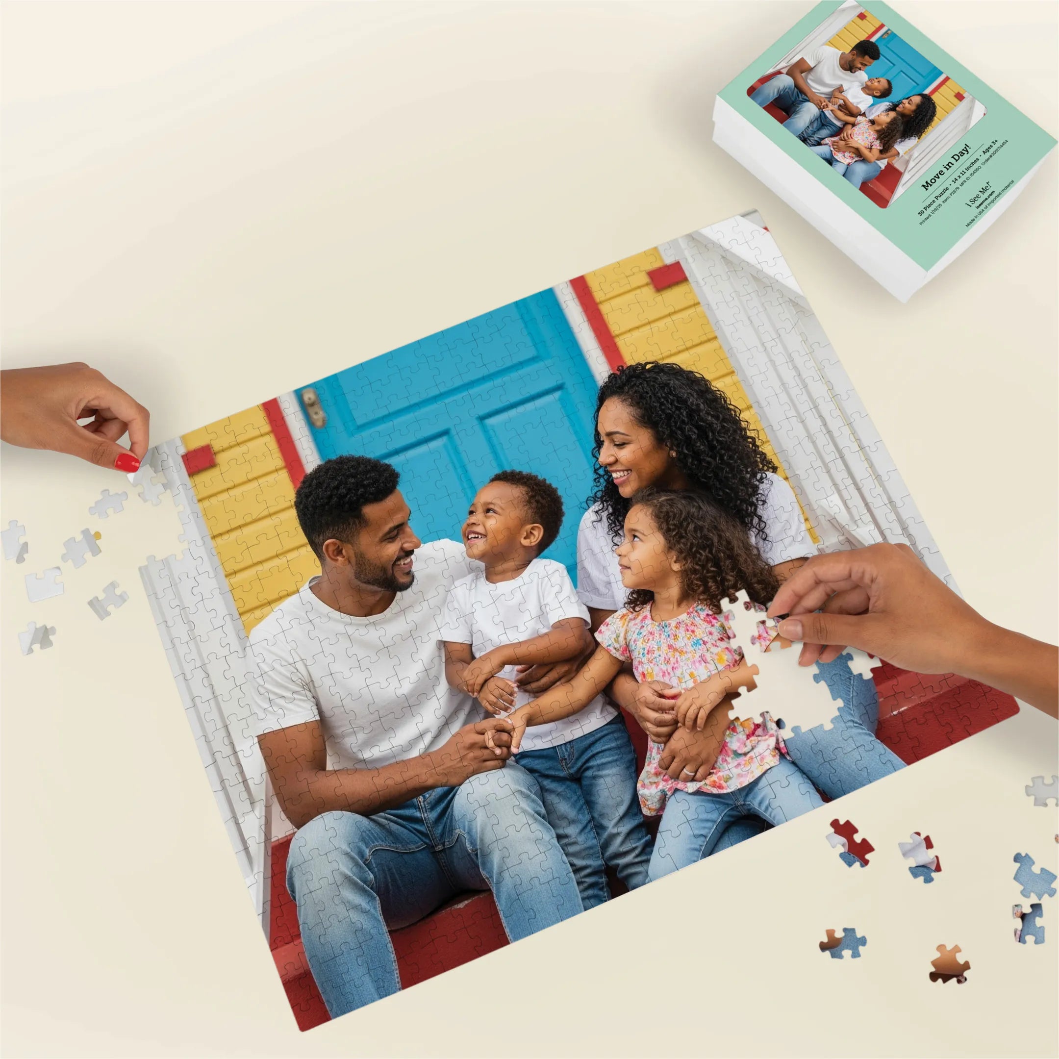 Premium Personalized Photo Puzzle, Landscape / Horizontal - 500 Pieces
