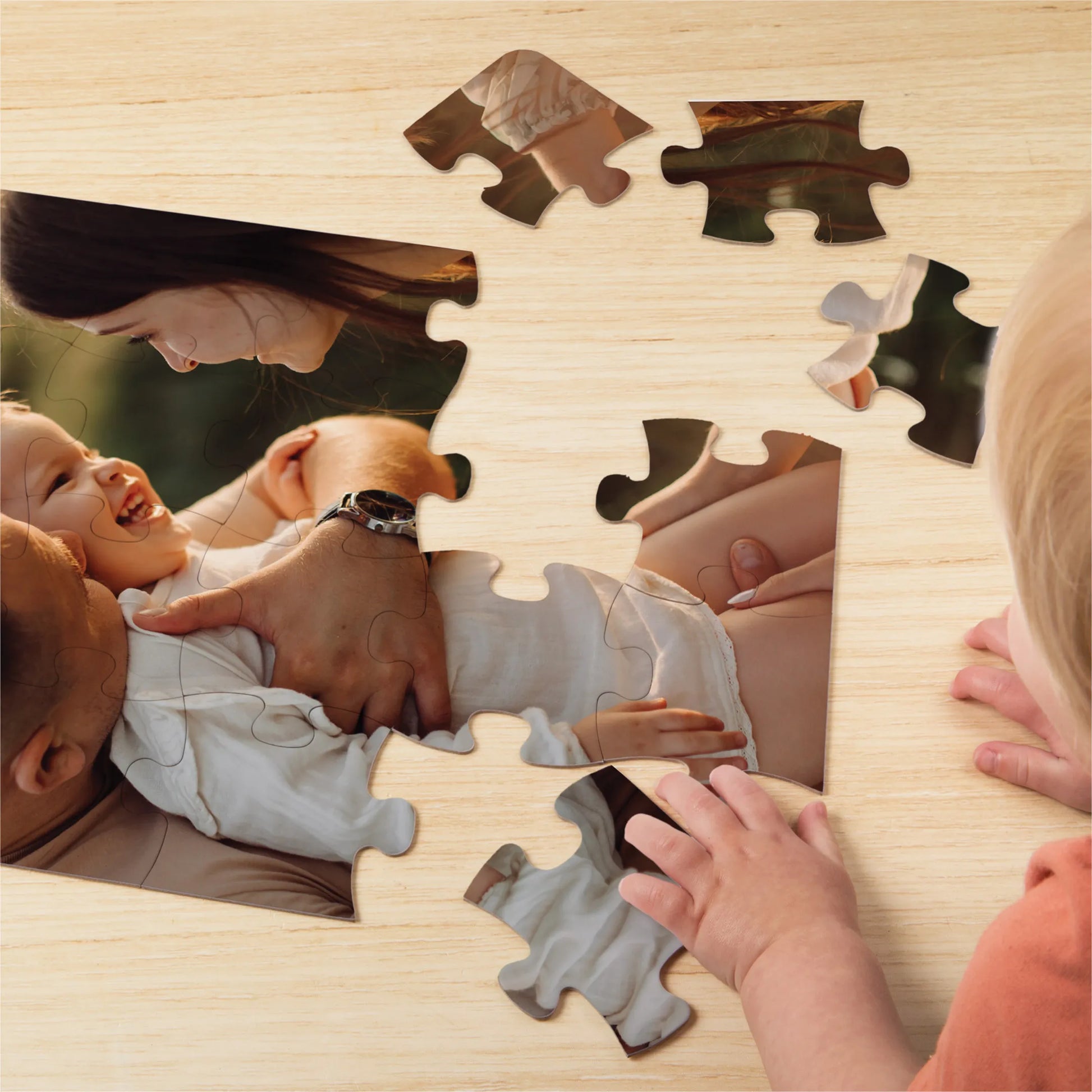 Premium Personalized Photo Puzzle, Portrait / Vertical - 24 Pieces