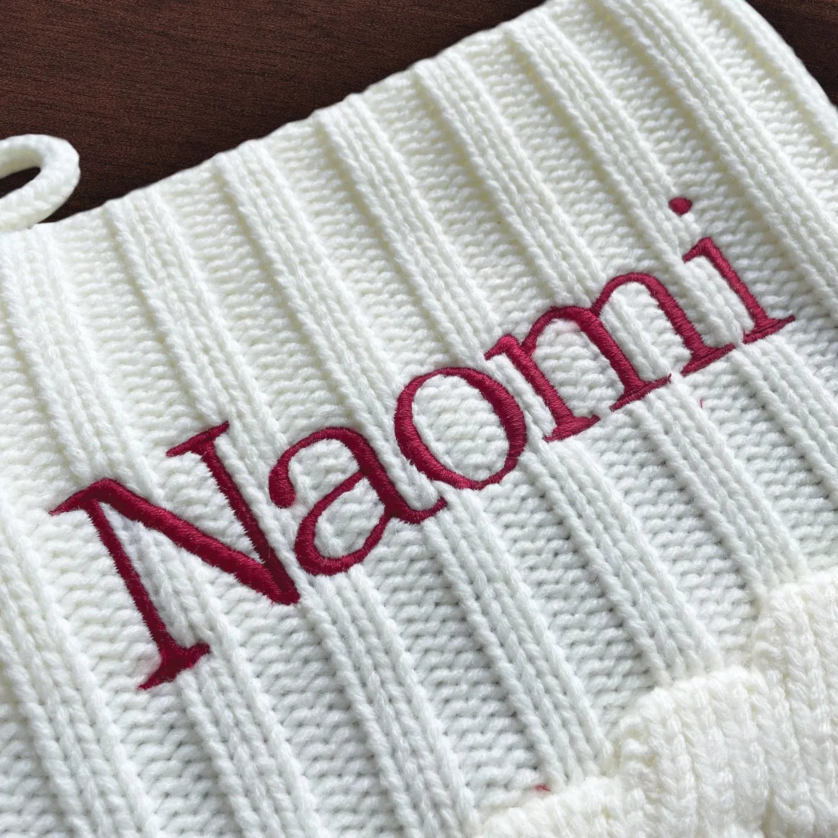 Personalized Christmas Stocking - Red