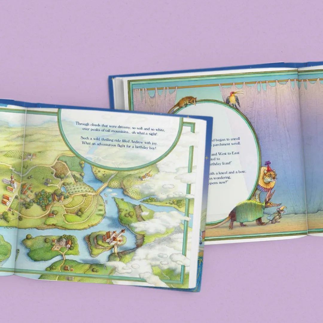 My Royal Birthday Adventure Personalized Book, Dragon Edition