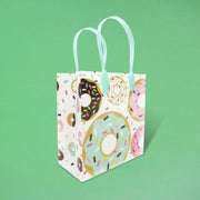 Donuts Party Favor Bags Treat Bags - Set Of 6 Or 12