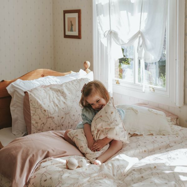 Bows & Butterfly Kisses Toddler Pillow - Pink