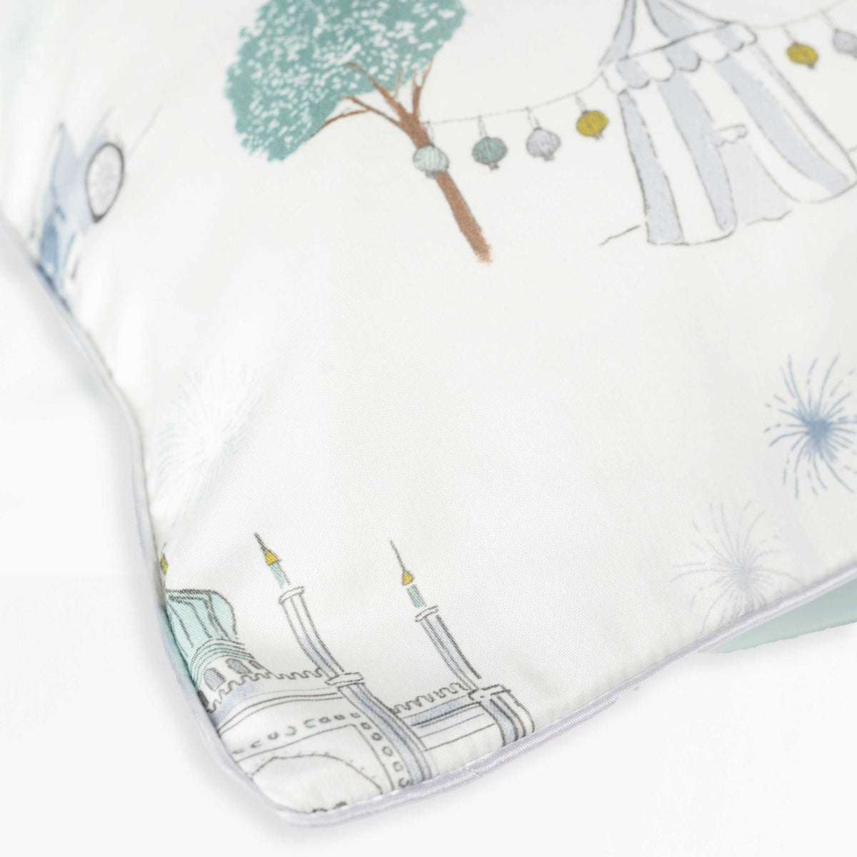 Adventures In Wonderland Twin Set - Aqua