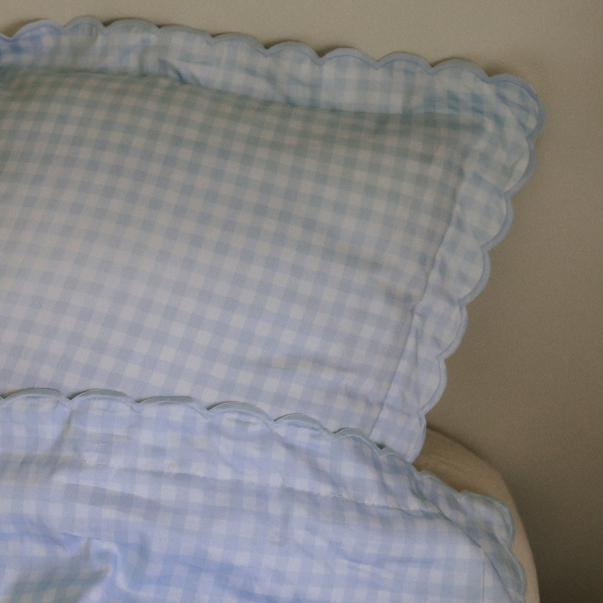 Picnic Gingham Twin Set - Blue