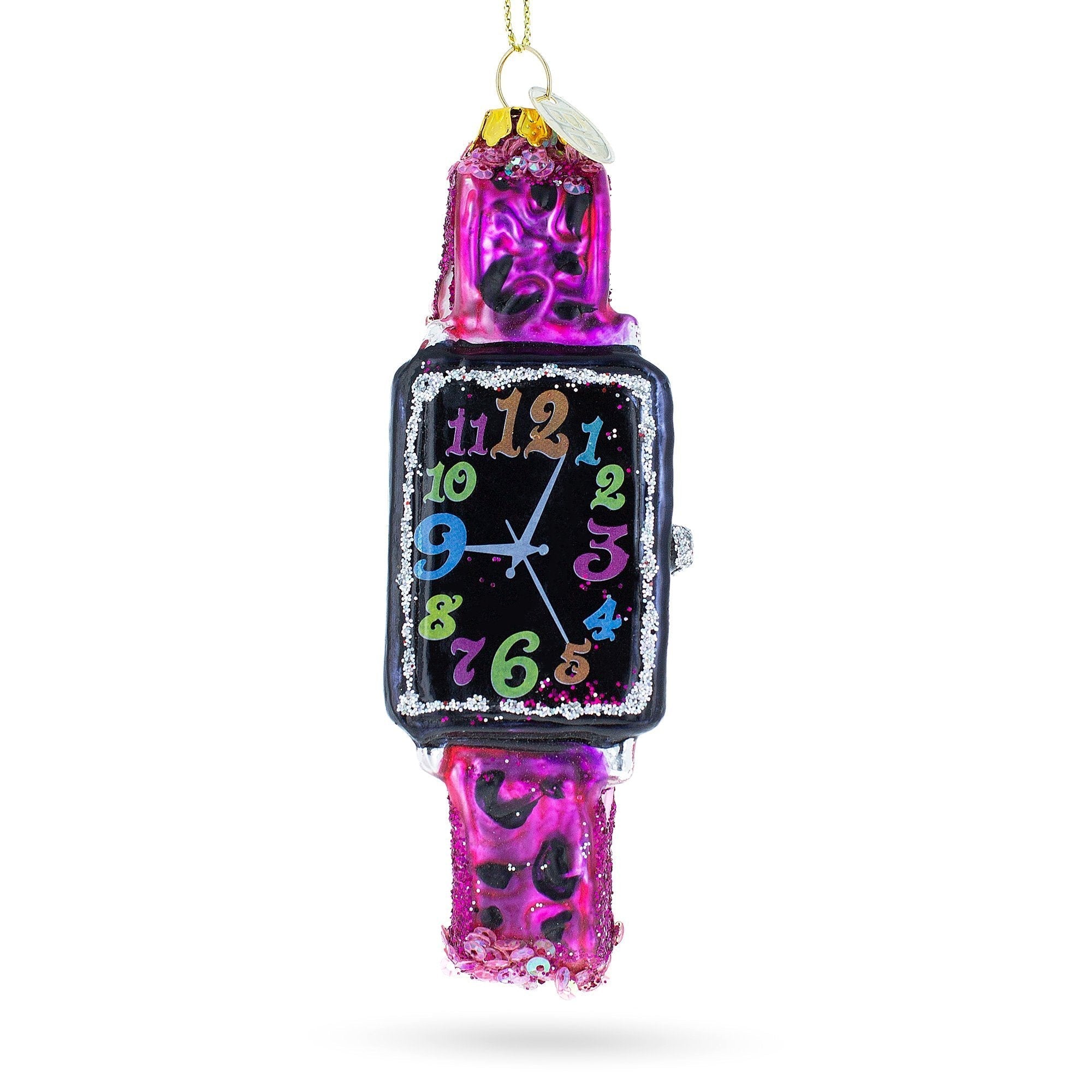 Trendy Fashion Watch - Blown Glass Christmas Ornament