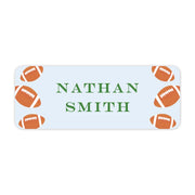 Football Vinyl School Labels