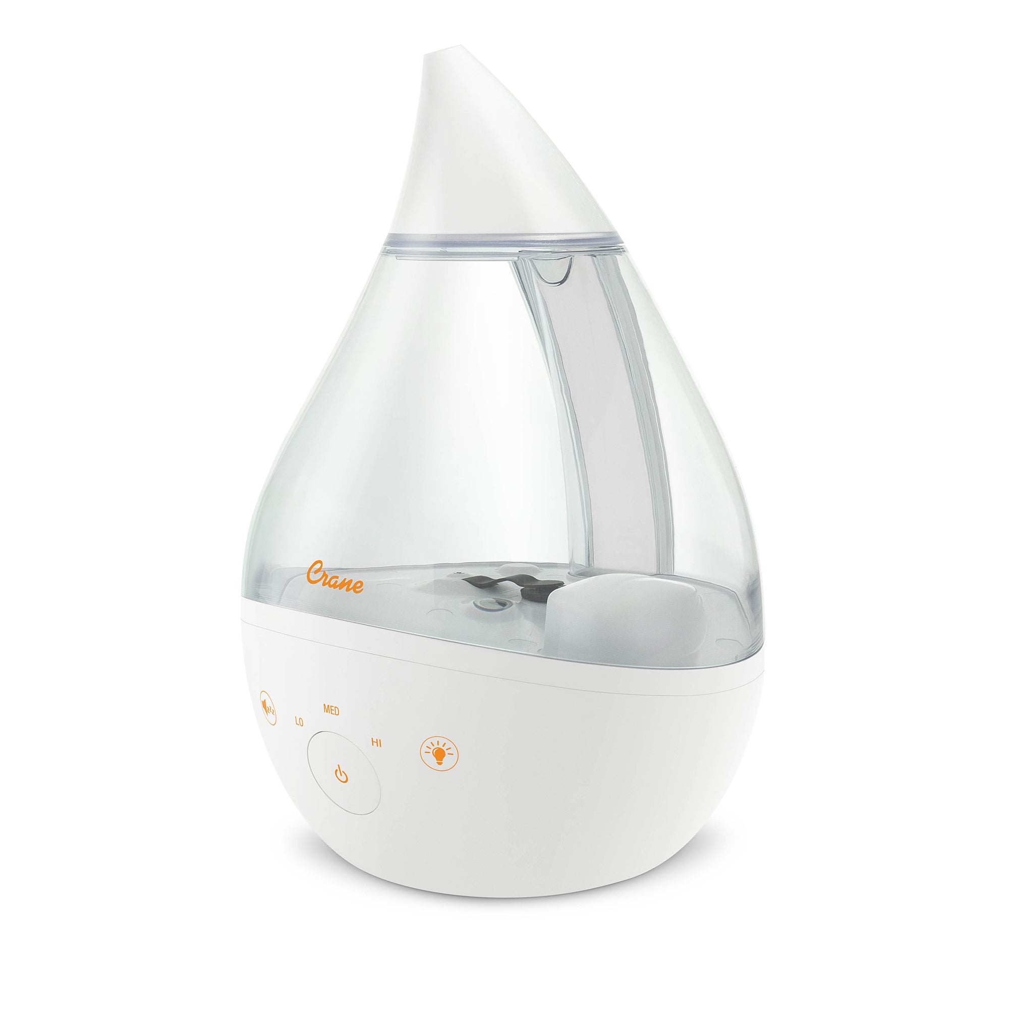 Crane 4-in-1 Top Fill Humidifier with Sound Machine &amp; Night Light (1 Gal. Tank)