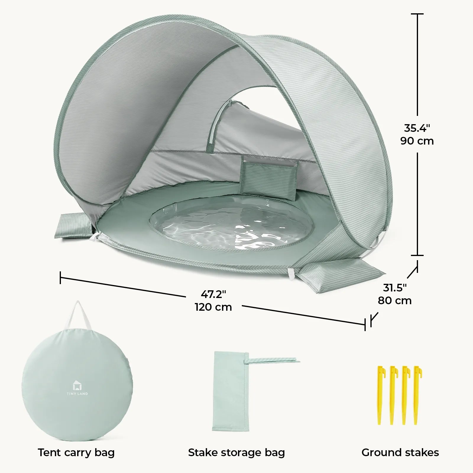 ® 3-in-1 Baby Beach Tent