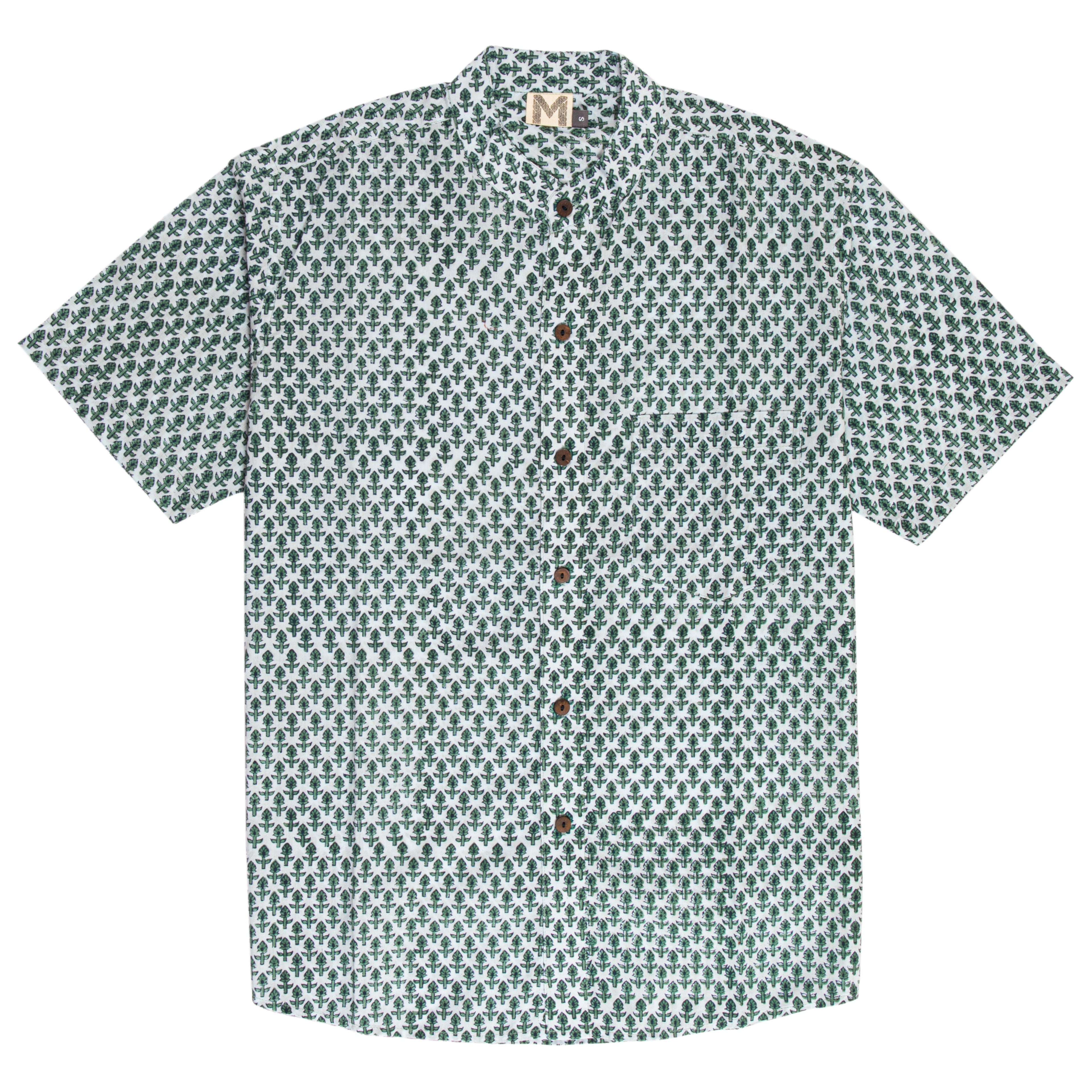 Block Printed Shirts for Men