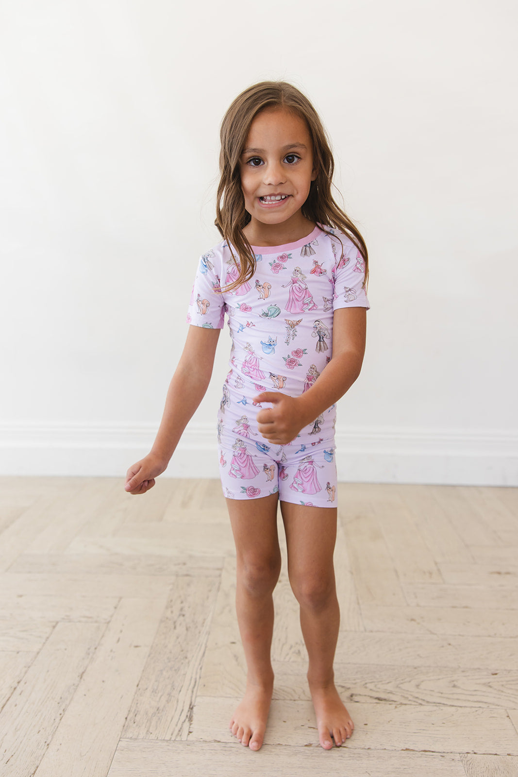 Rose - Biker Short Set