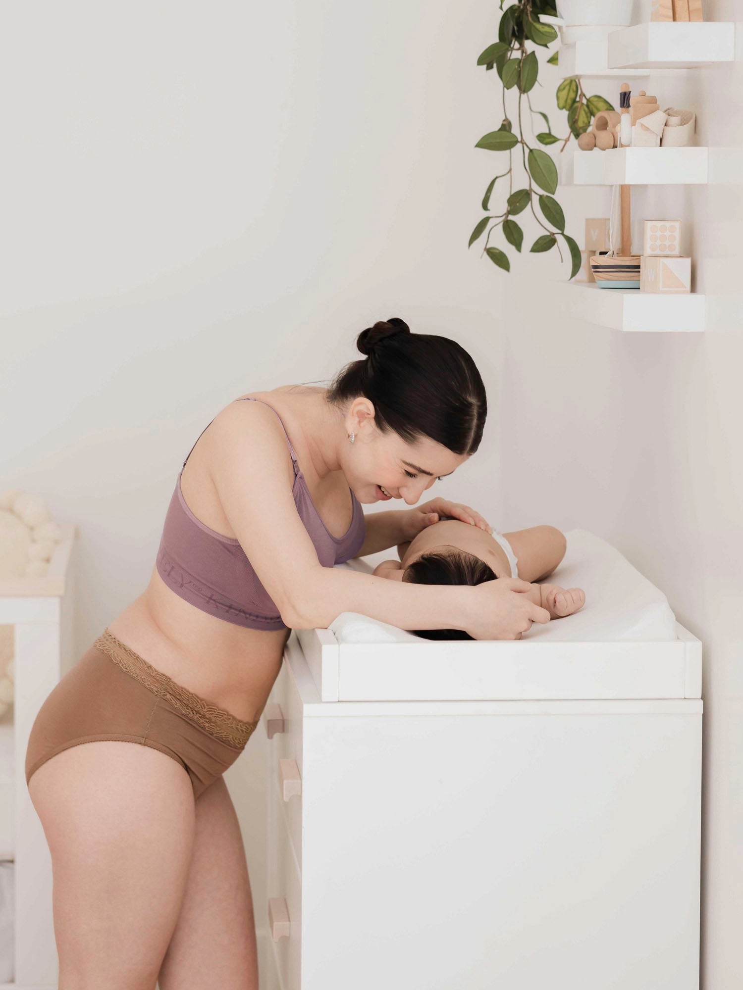 High-waisted Postpartum Underwear Pack | Dusty Hues