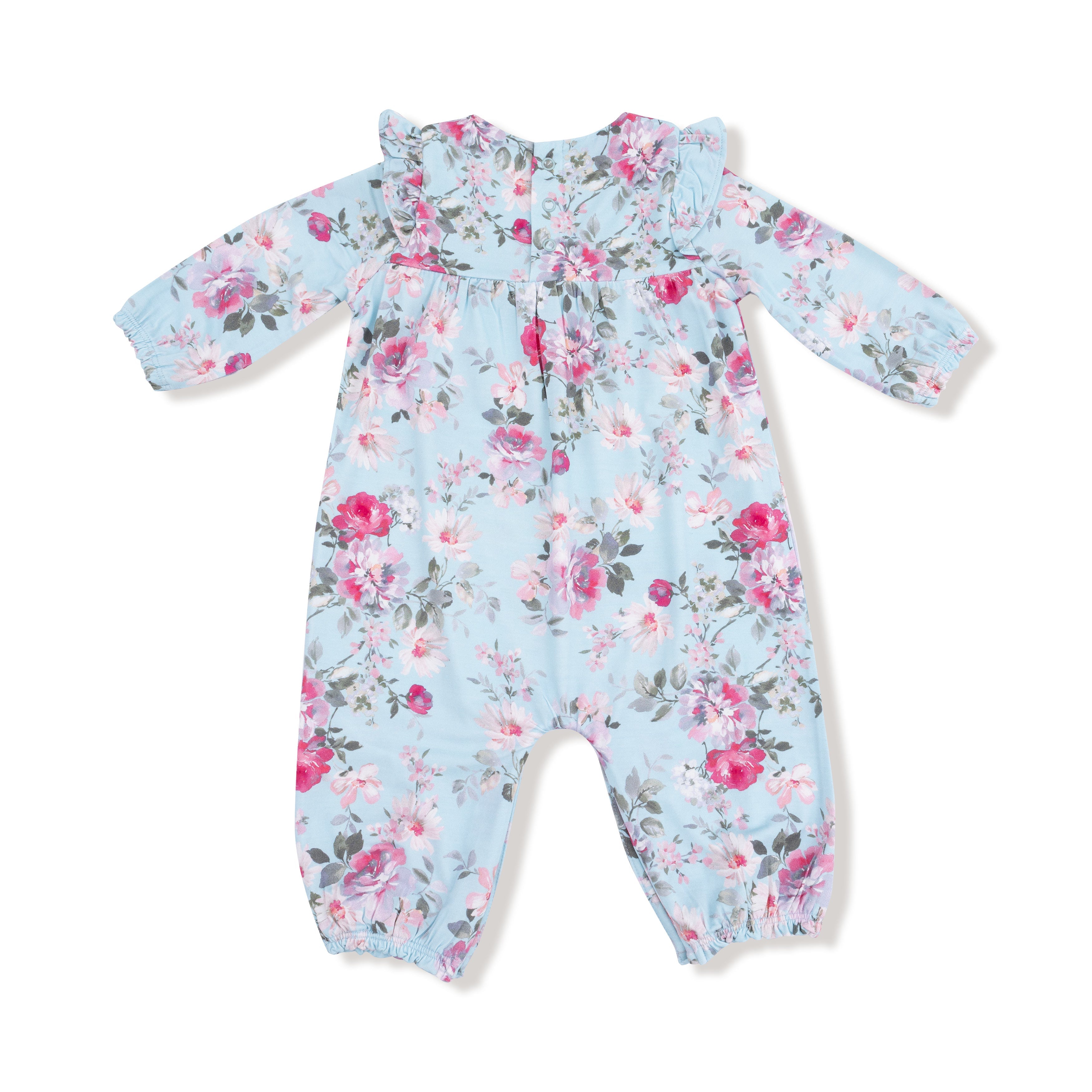 Ruffle Sleeve Romper