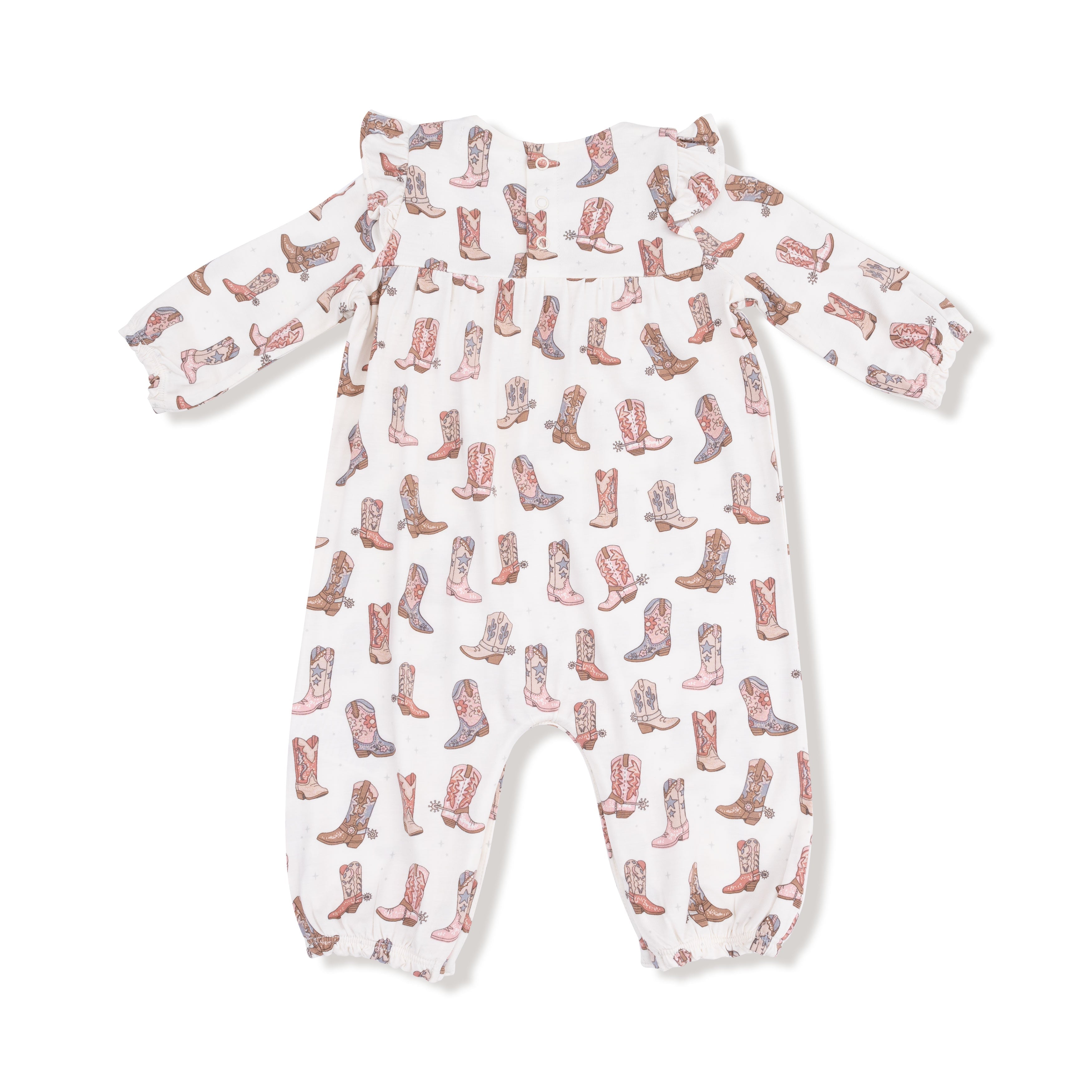 Ruffle Sleeve Romper