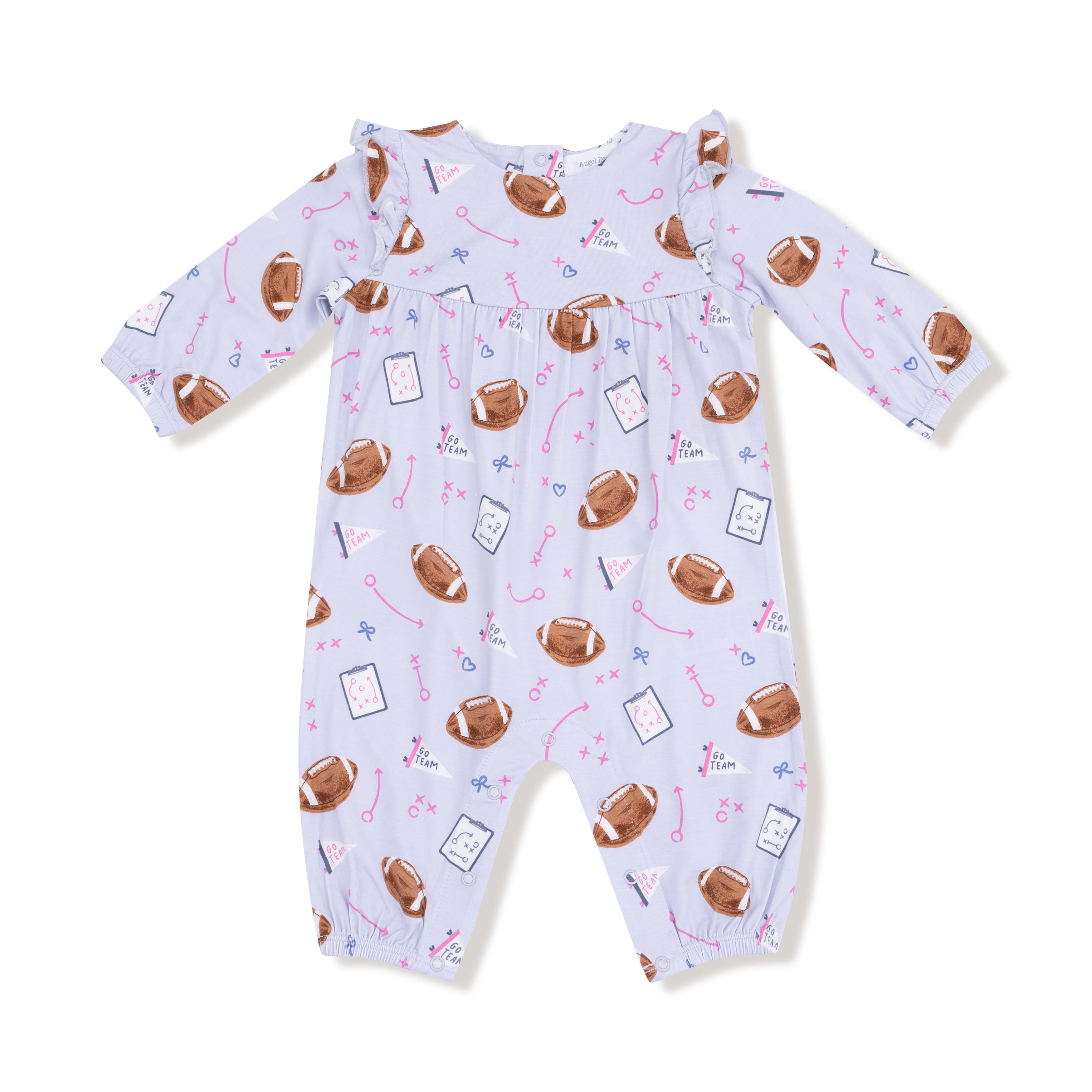 Ruffle Sleeve Romper