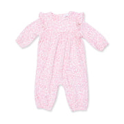 Baby Woodland - Ruffle Sleeve Snap Romper