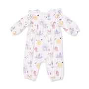 Spa Dogs - Ruffle Sleeve Snap Romper