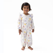 Spa Dogs - Ruffle Sleeve Snap Romper