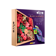 Okto Sensory Art 3d Woodcraft “passion” – Succulent Craft Kit