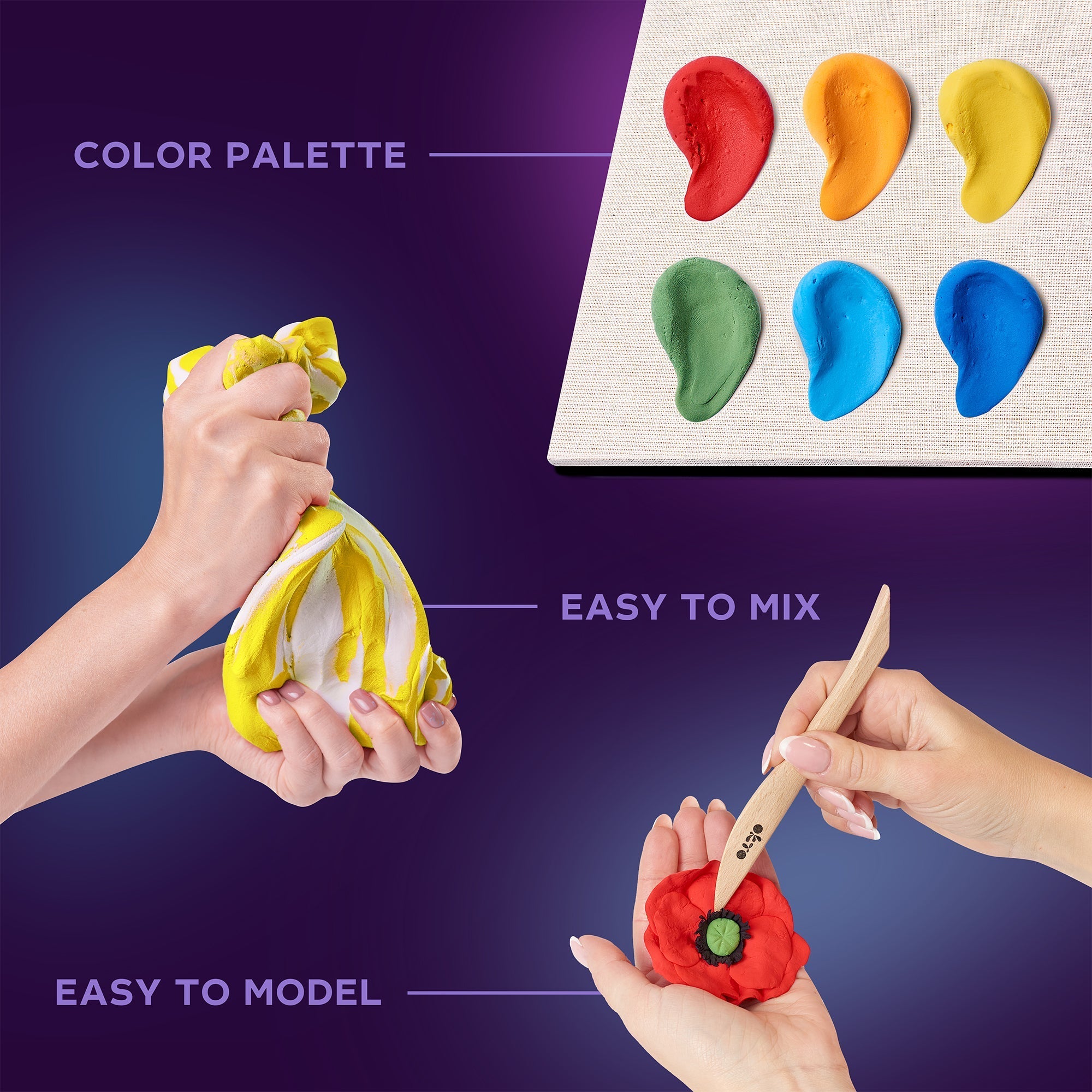 Okto Sensory Art 3d Woodcraft “freedom” – Flowers Craft Kit
