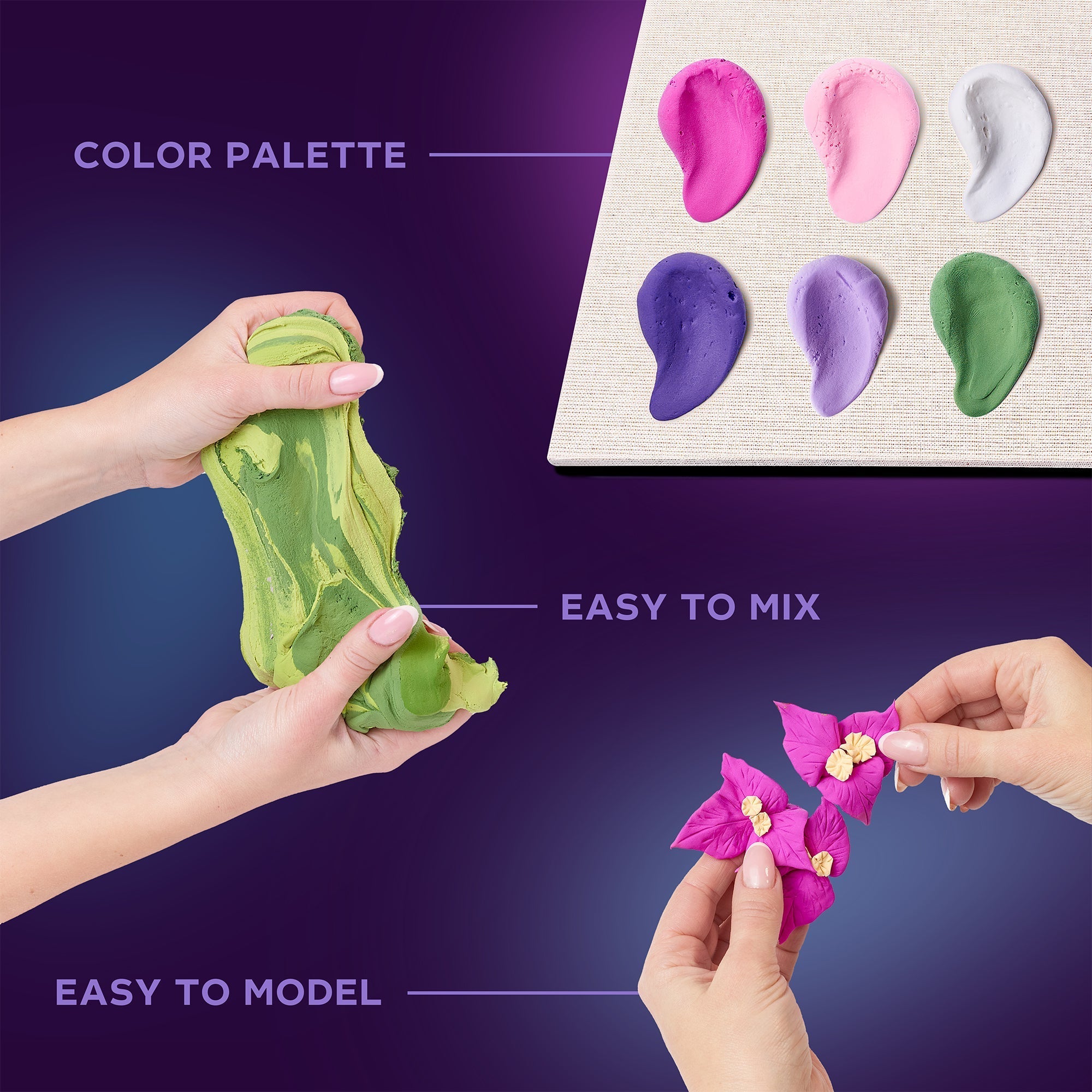 Okto Sensory Art 3d Woodcraft “inspiration” – Flowers Craft Kit
