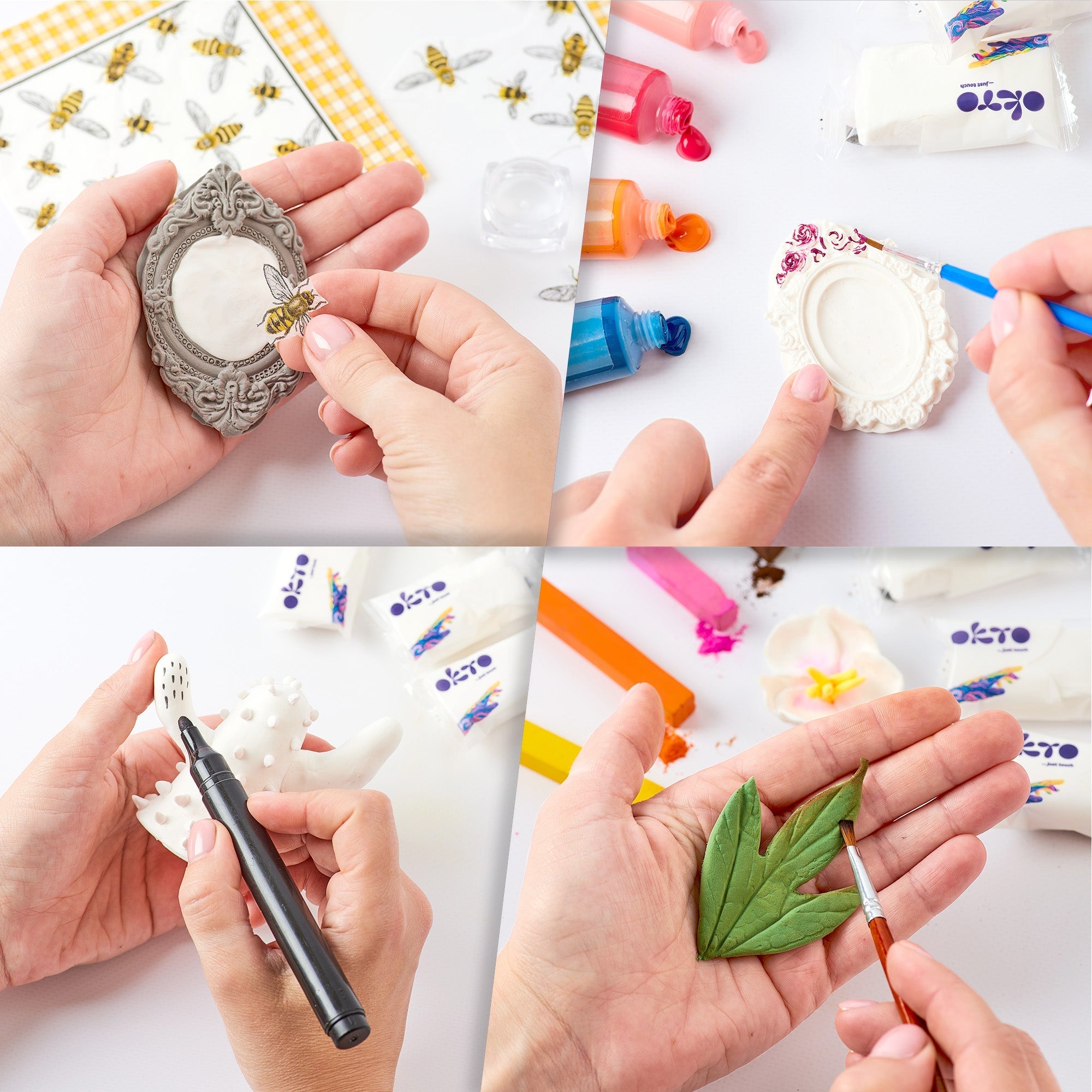 Okto Colors Mix Air Clay (l Size)