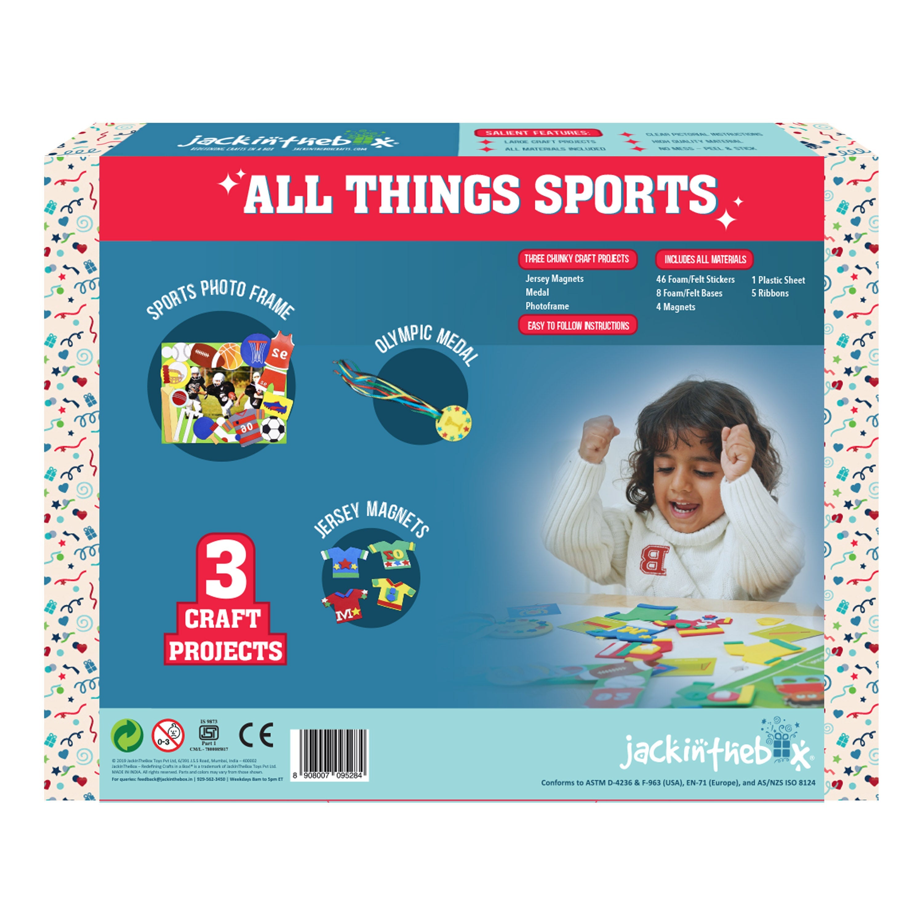 JackInTheBox 3-in-1 All Things Sports