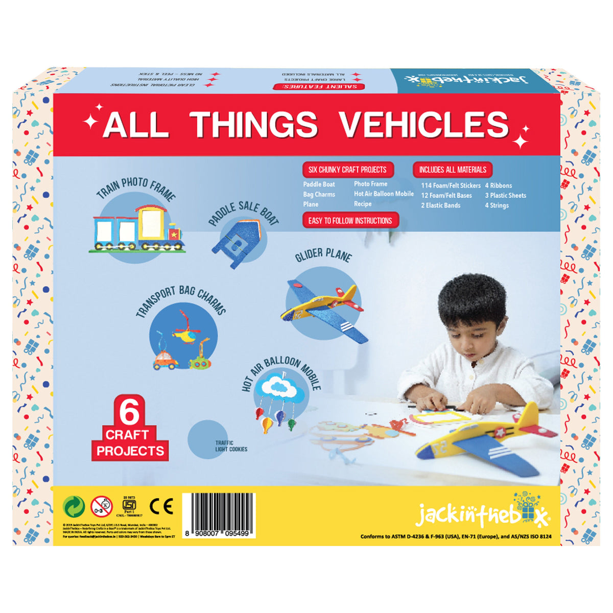 JackInTheBox 3-in-1 All Things Vehicles