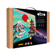 Okto 3d Clay Painting — Japan  (≈16×12 In) — Ages 14+