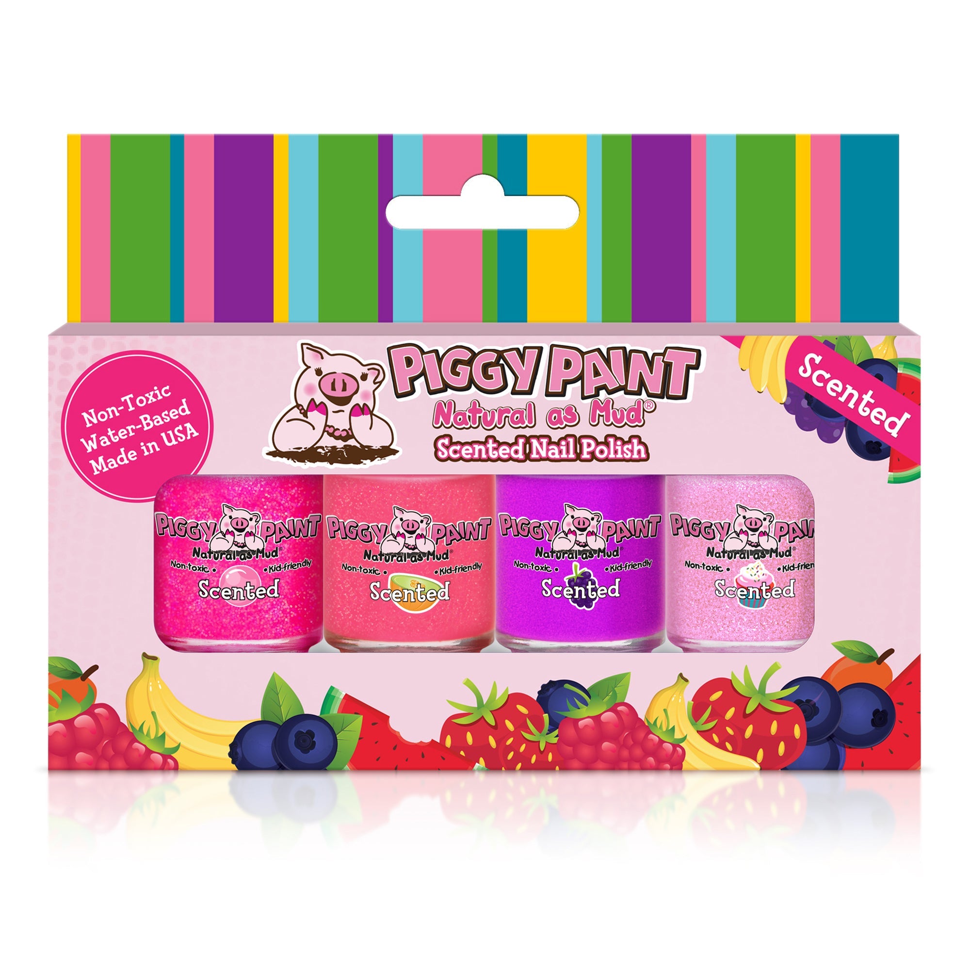 Scented Lucky Lollipop 4 Polish - Gift Set