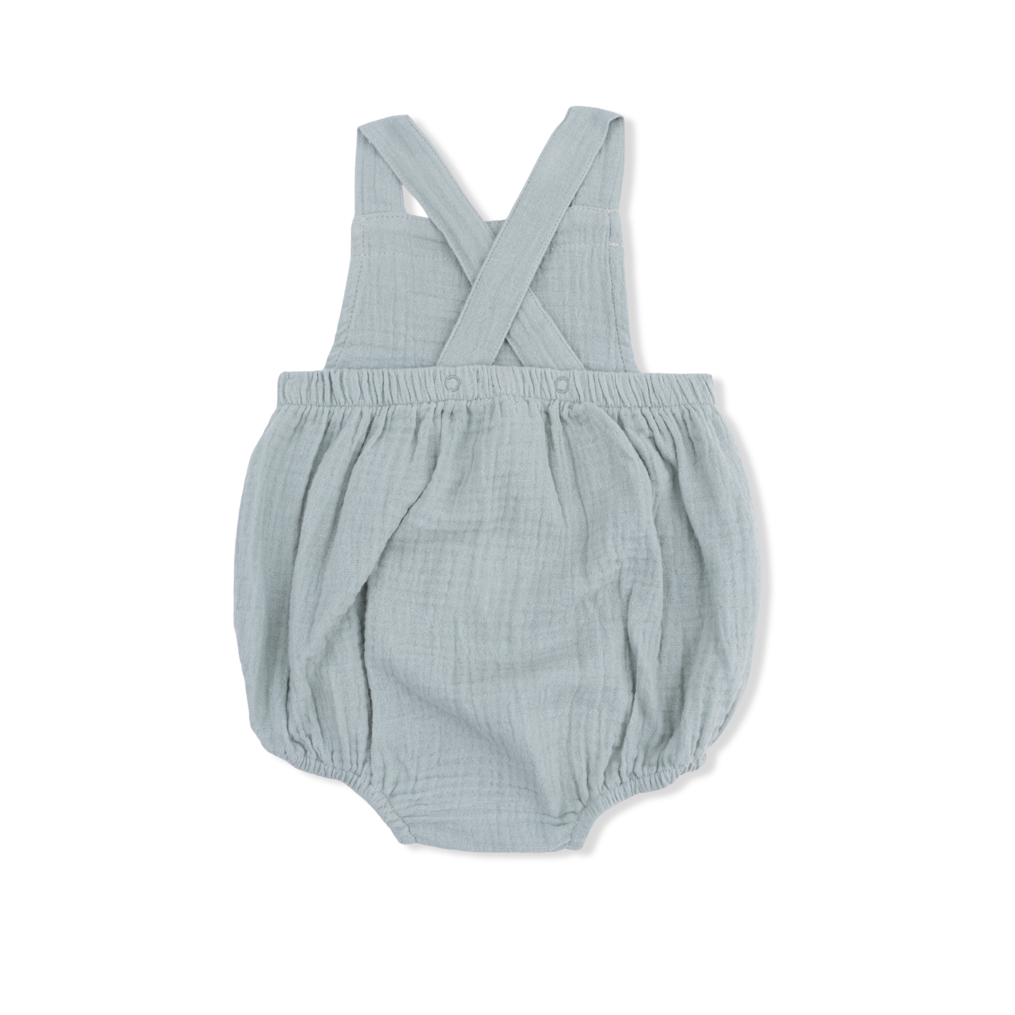 Solid Muslin Jadeite - Retro Sunsuit