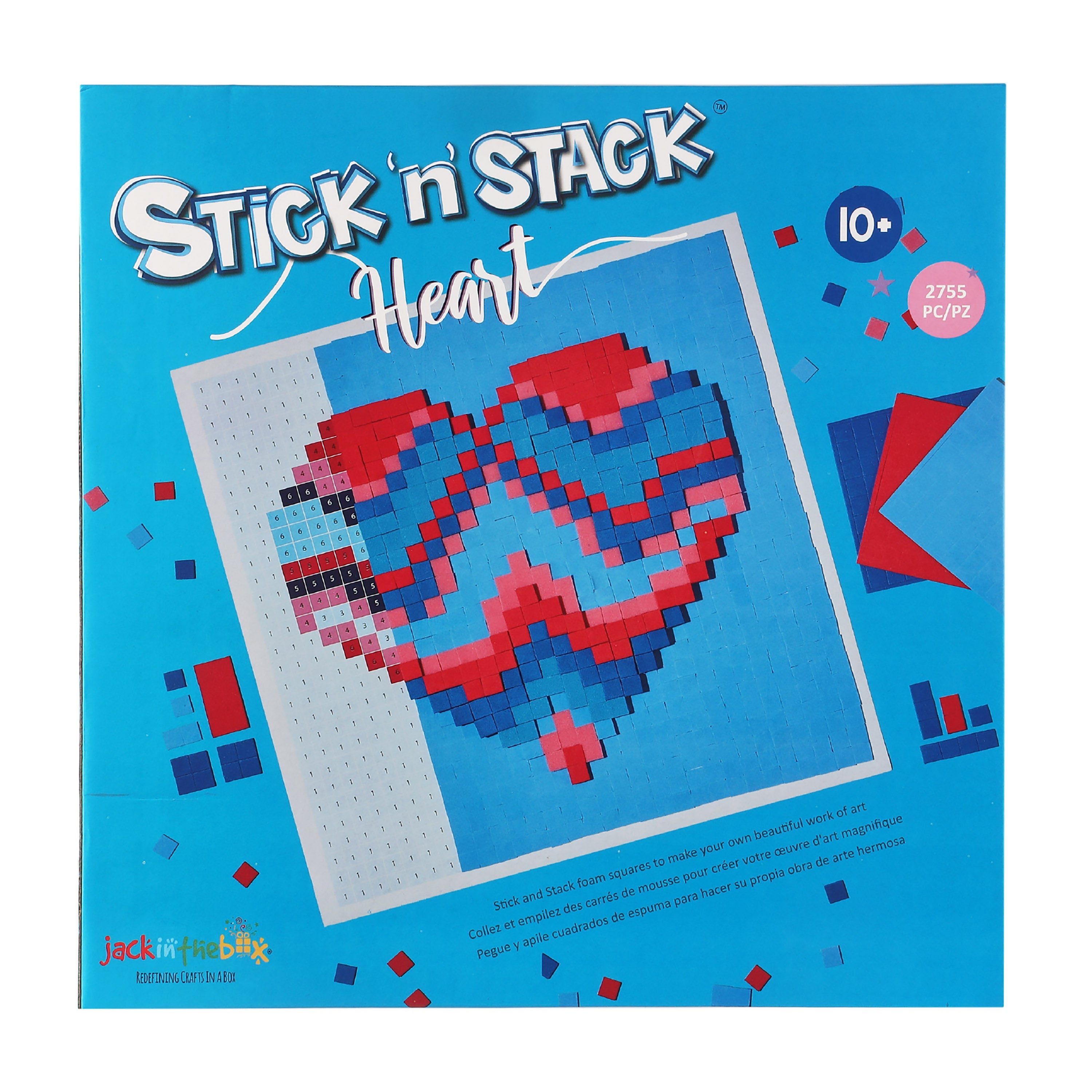 JackInTheBox Stick N Stack - Heart
