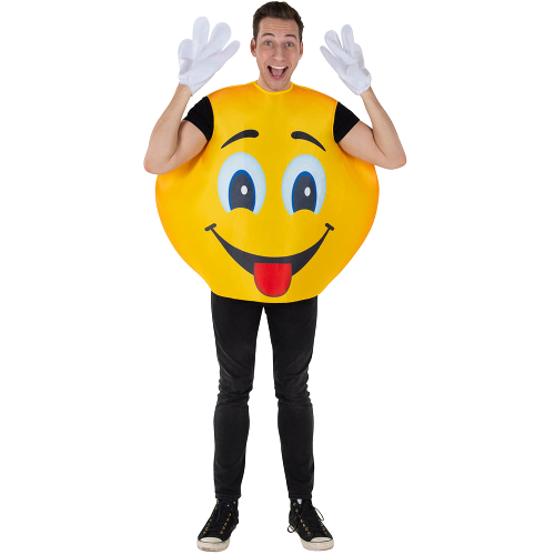 Emoji Smiley Costume - Adults