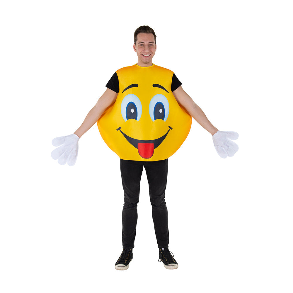 Emoji Smiley Costume - Adults