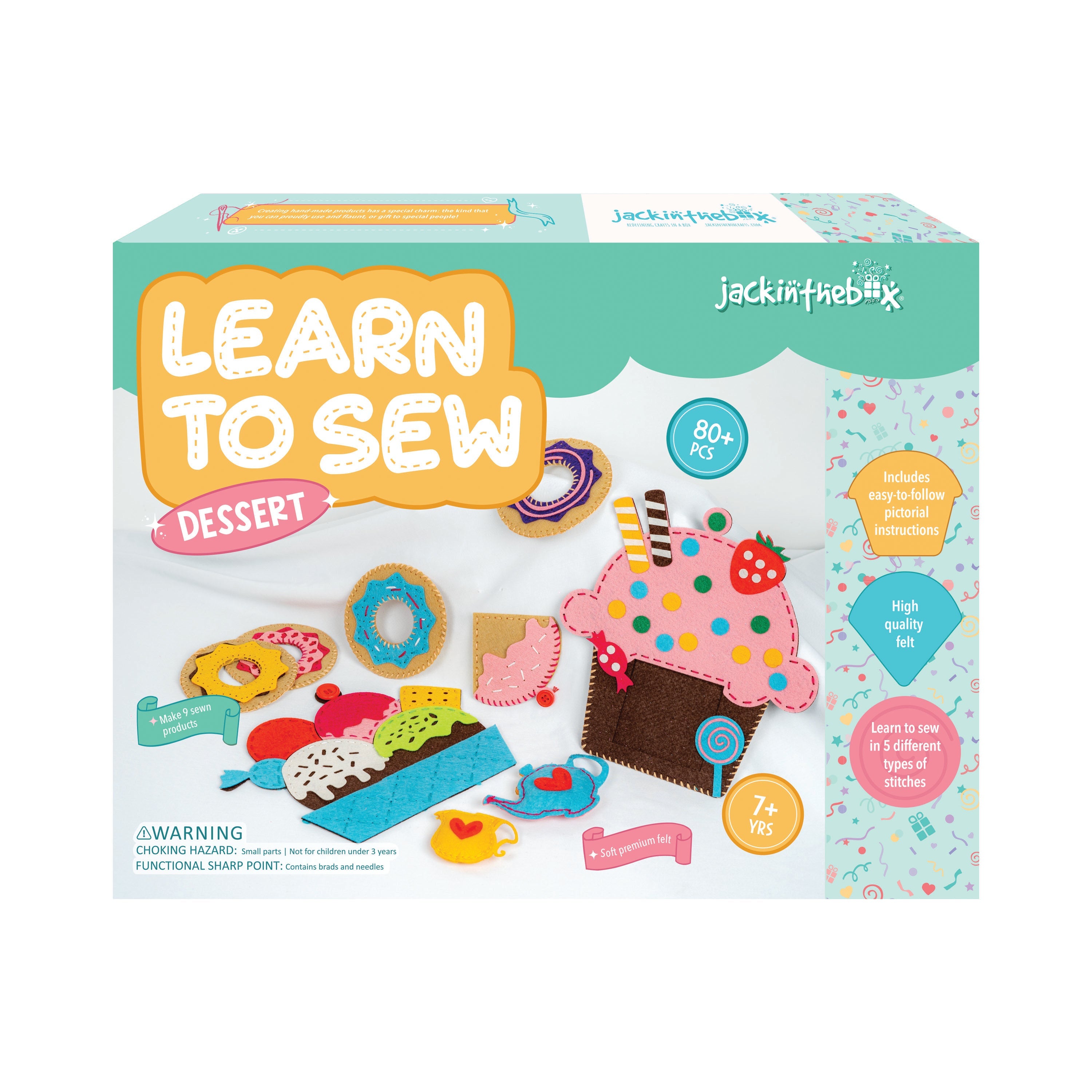 JackInTheBox  Learn to Sew - Dessert