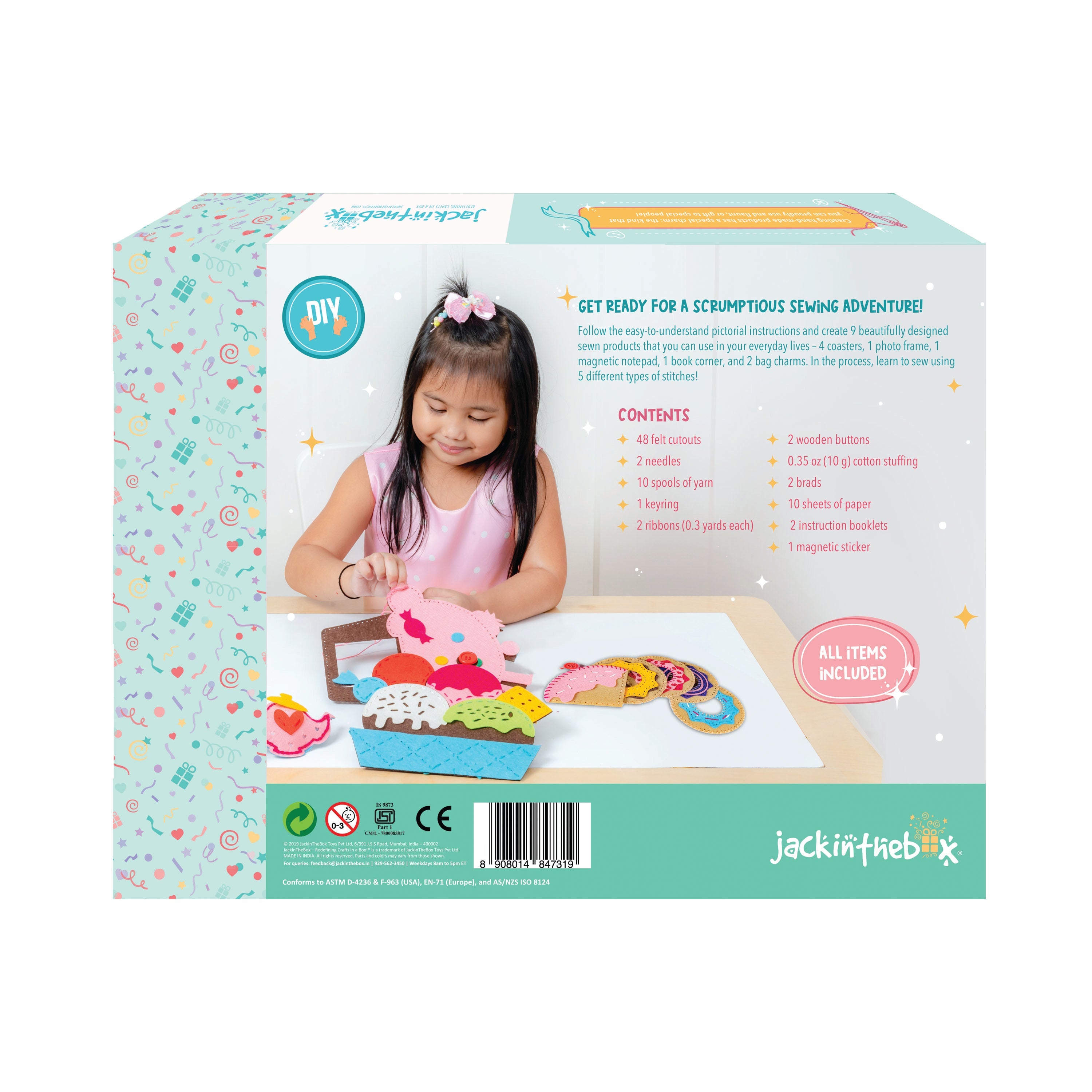 JackInTheBox  Learn to Sew - Dessert