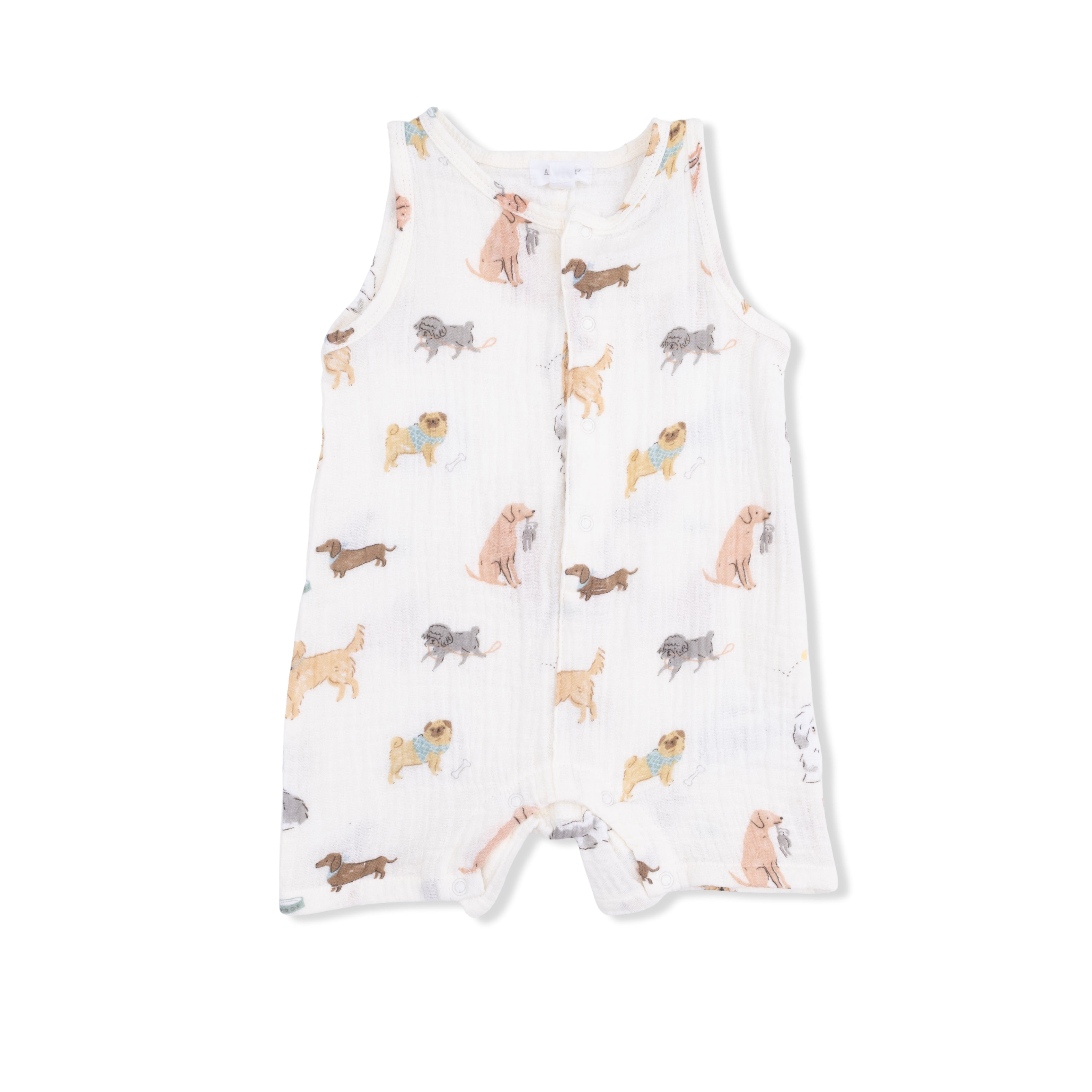 Awesome Dogs - Sleeveless Shortie Romper