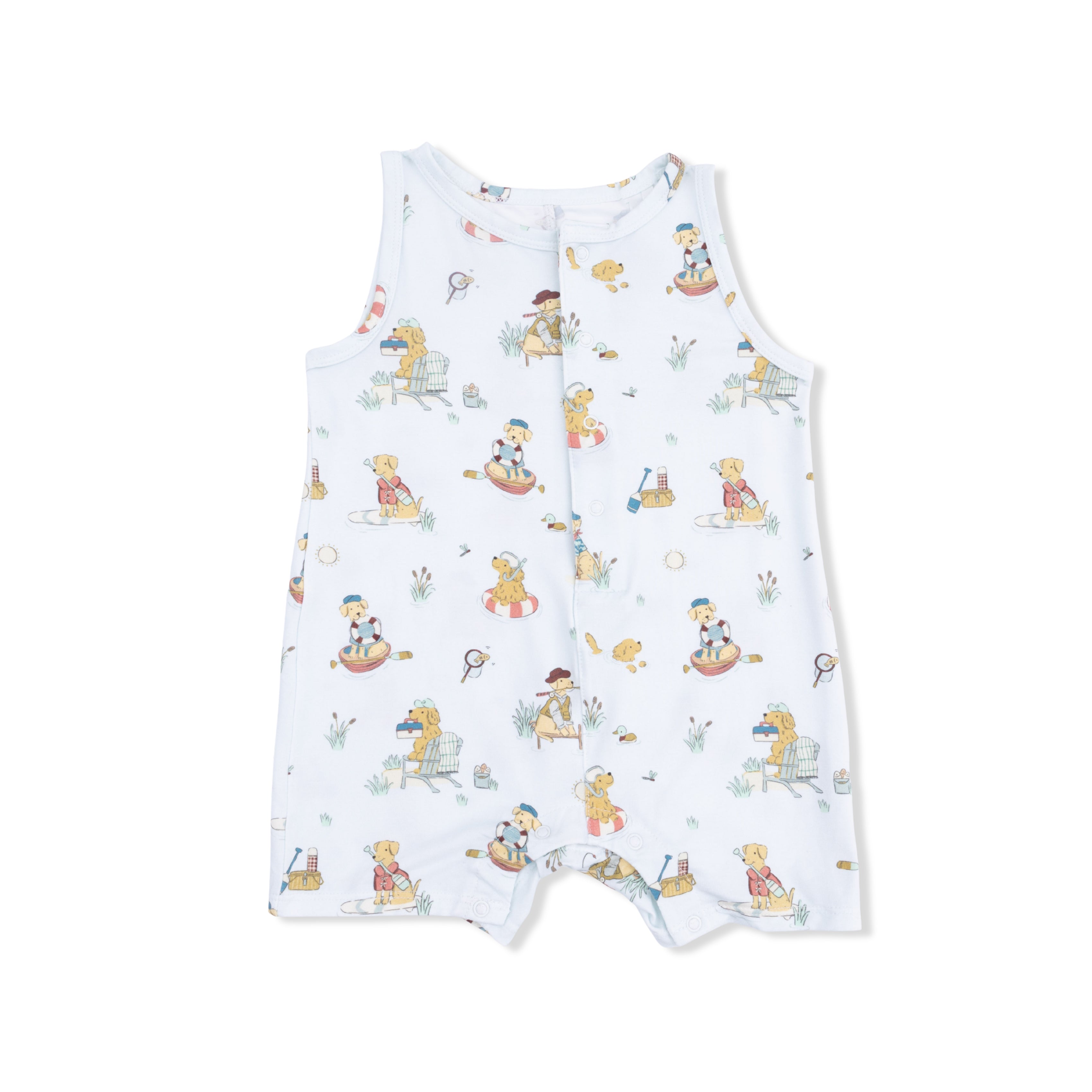 Lake Buddy Dogs - Sleeveless Shortie Romper