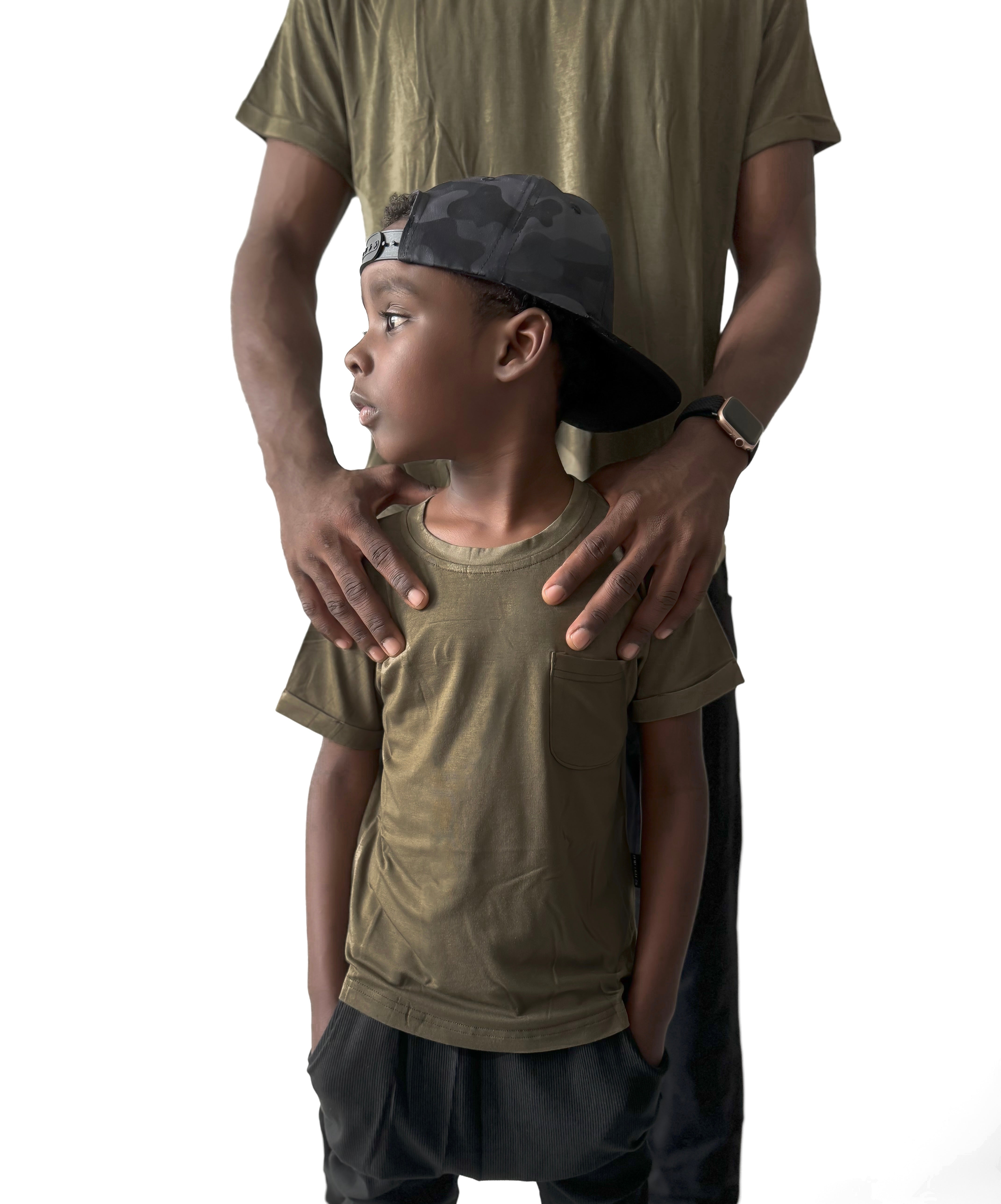 Bamboo Pocket Tee - Pine