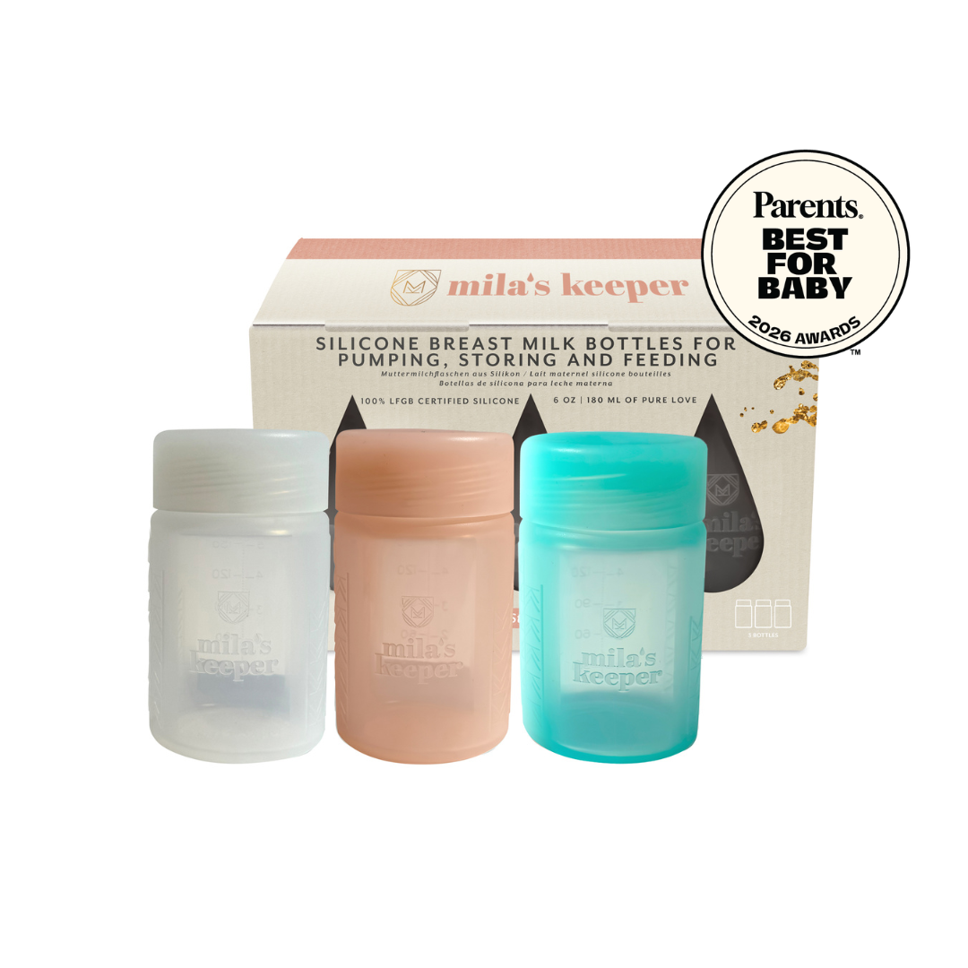 Silicone Breast Milk Storage (set Of 3)