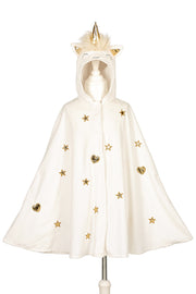 Unicorn Costume Cape For Kids (off White) - Carnival & Festive Use