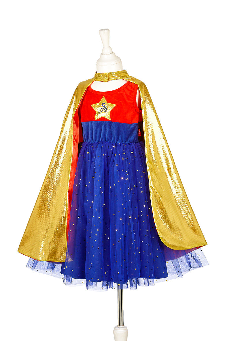 Superhero Girl Costume For Kids - Carnival & Festive Use (2 Sizes)